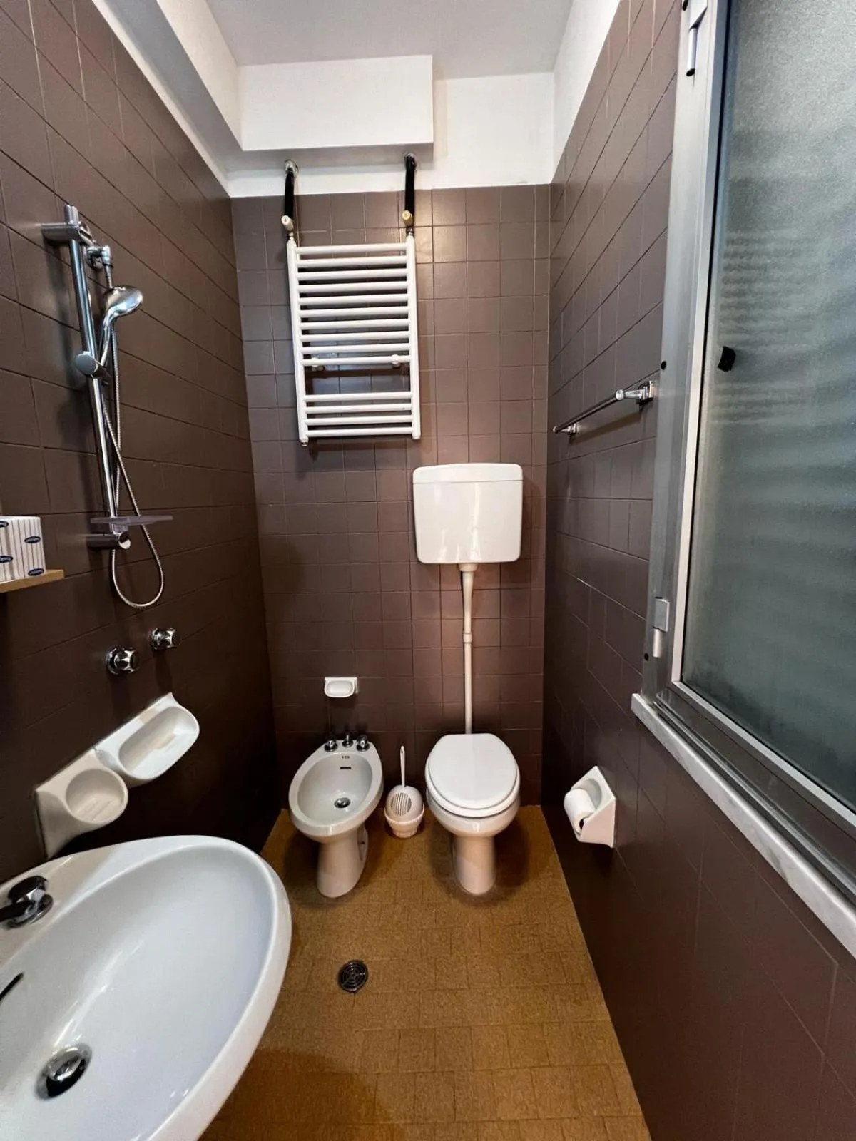 Toilet in Hotel Nazionale