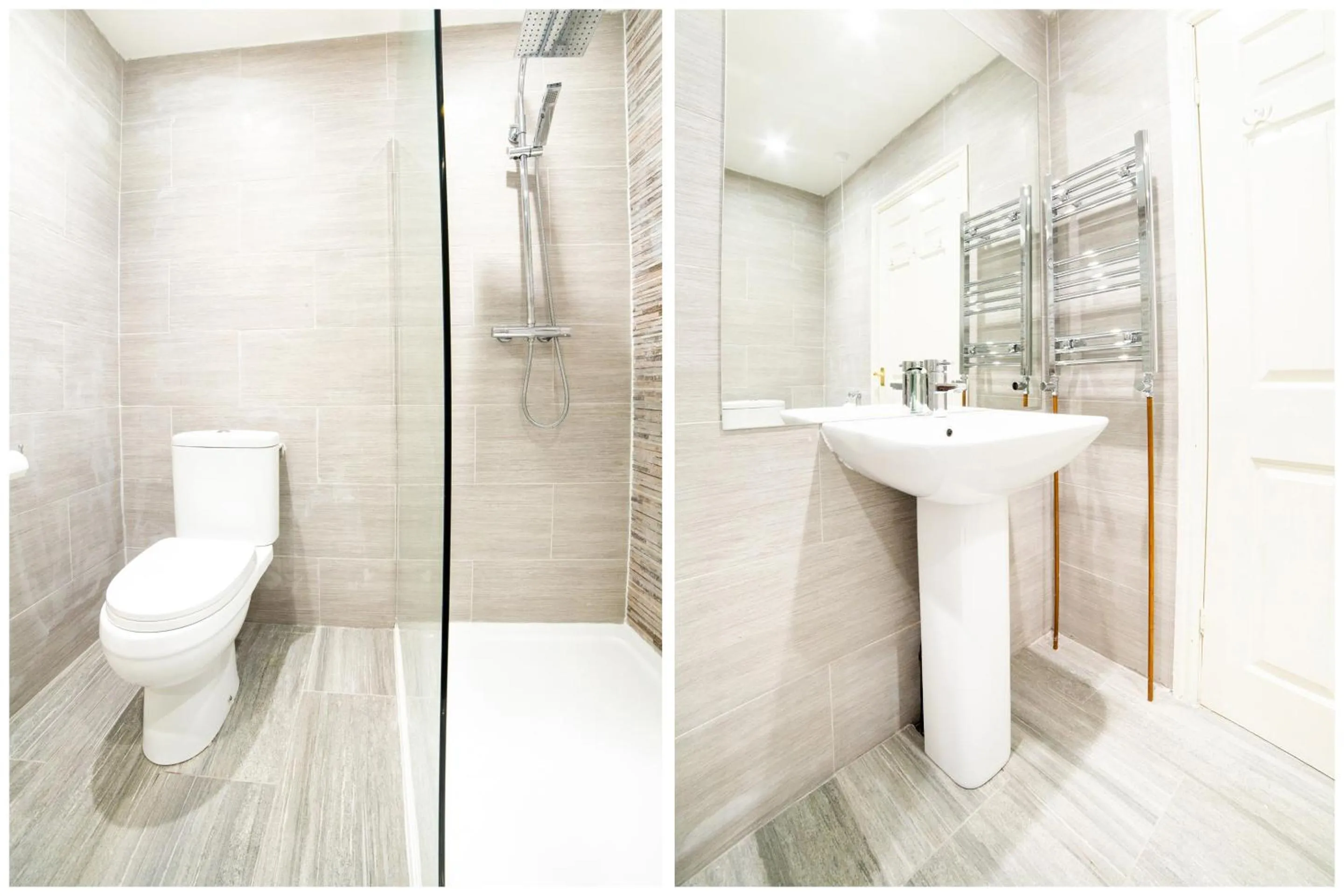 Bathroom in OYO White Horse Lodge Hotel, East Thirsk