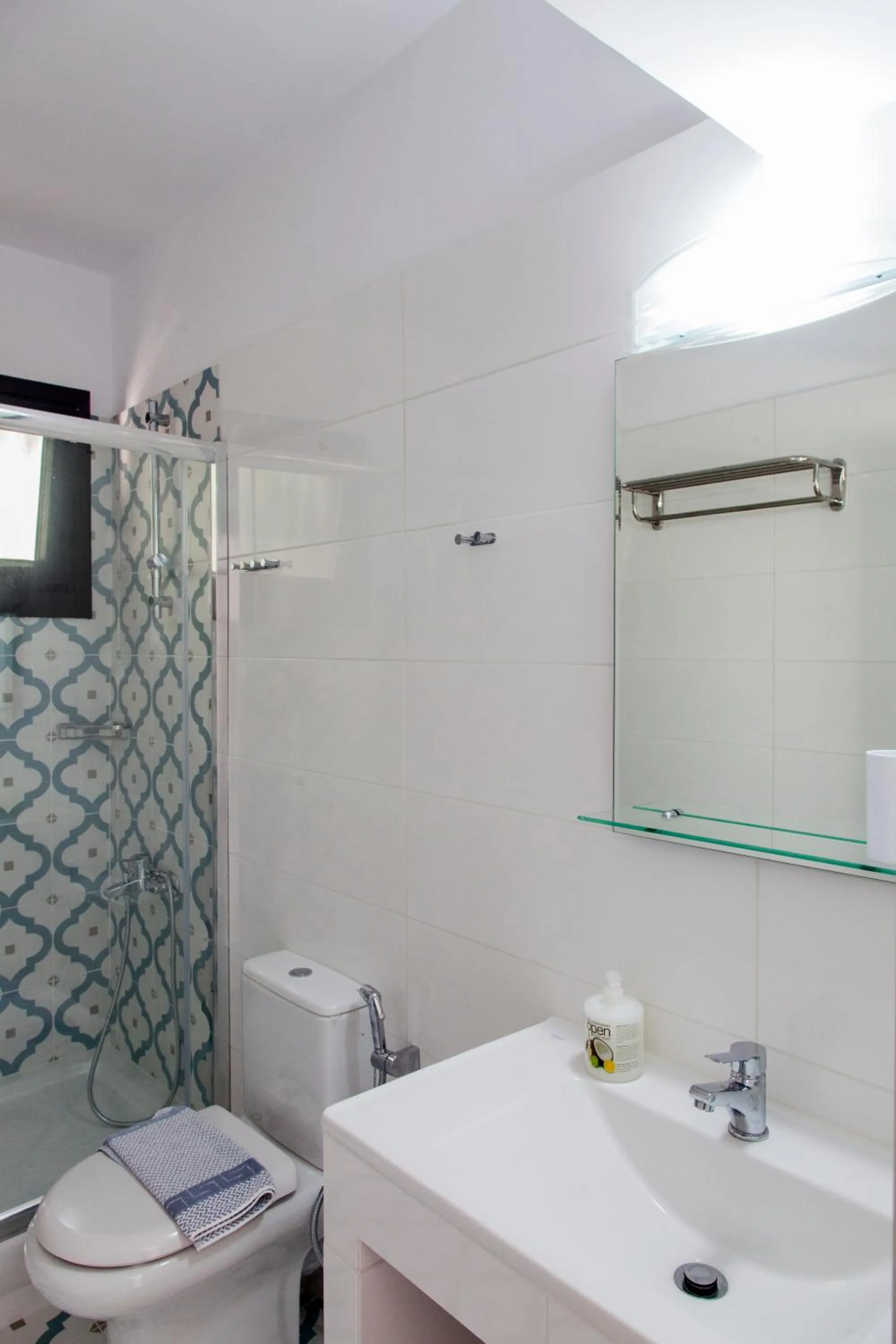 Shower in Agni Suites
