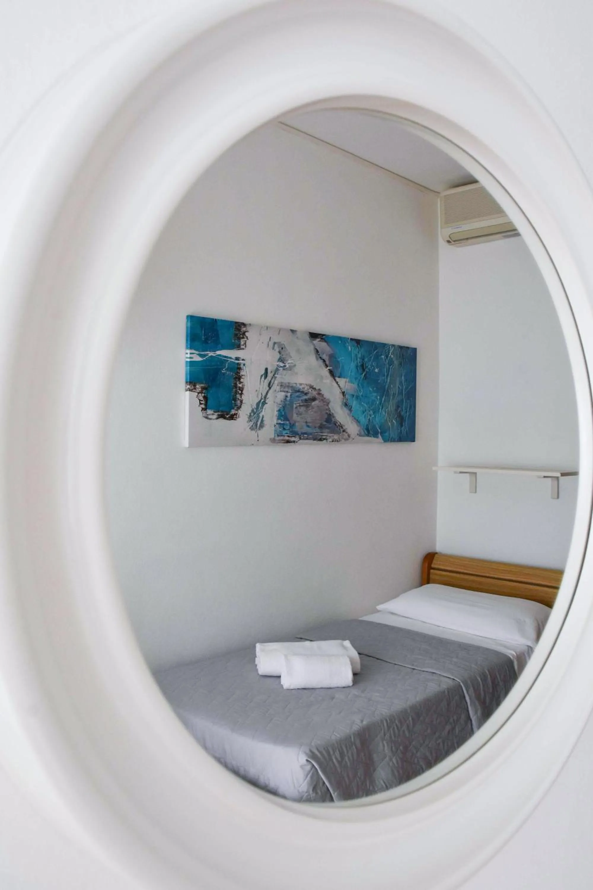 Bed in Hotel Umberto