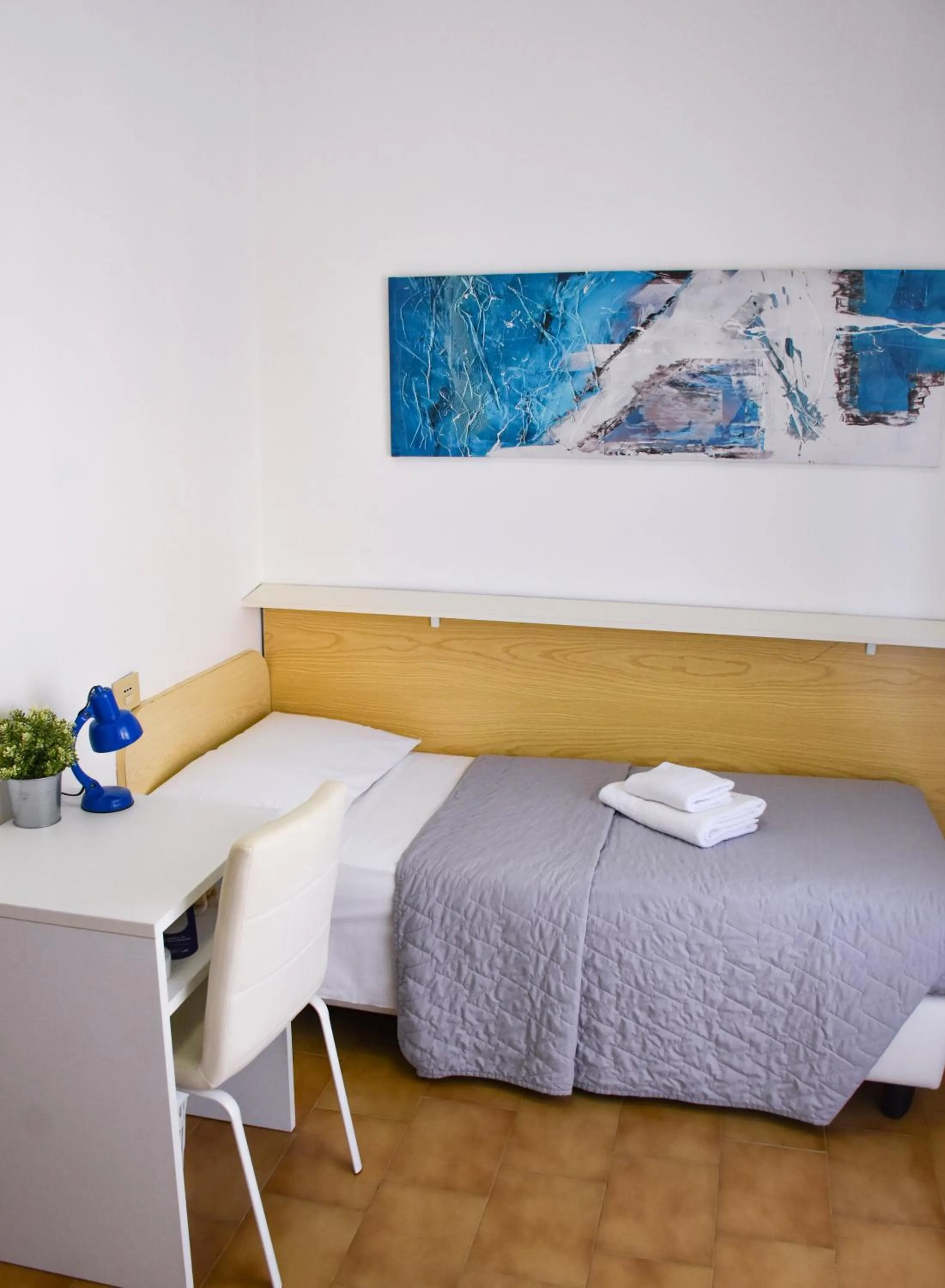 Bed in Hotel Umberto