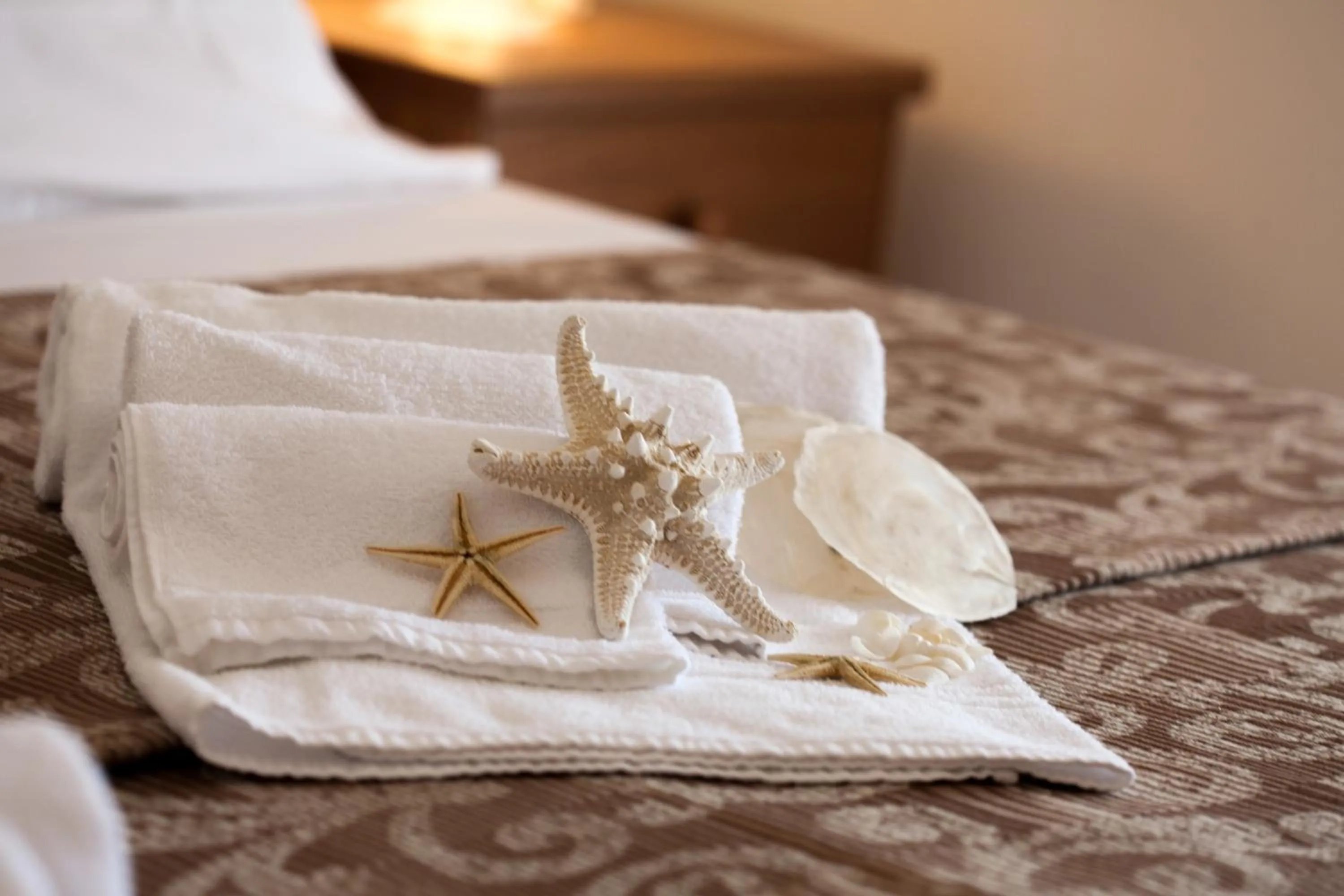 Decorative detail, Bed in Hotel Umberto