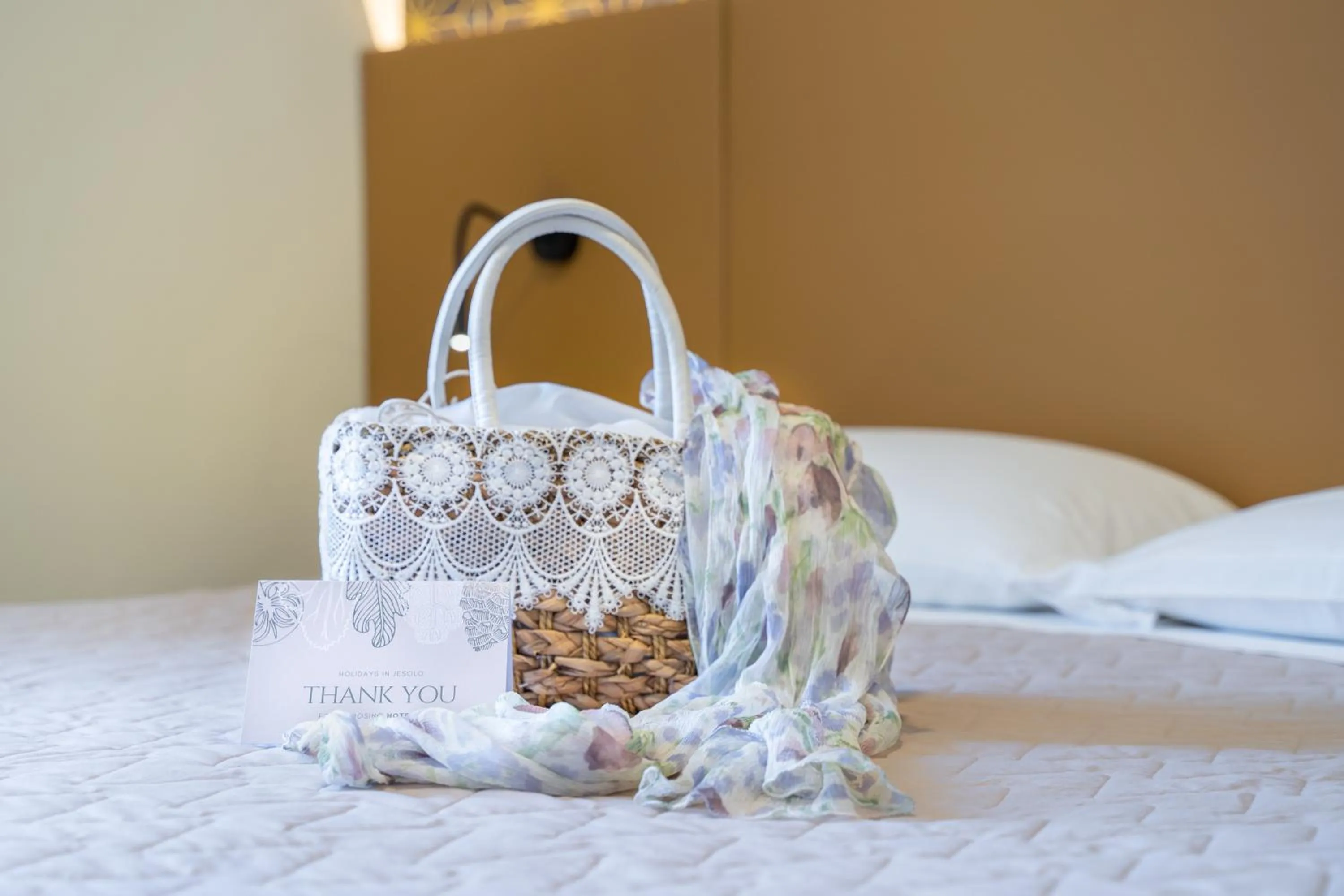 Decorative detail, Bed in Hotel Suez