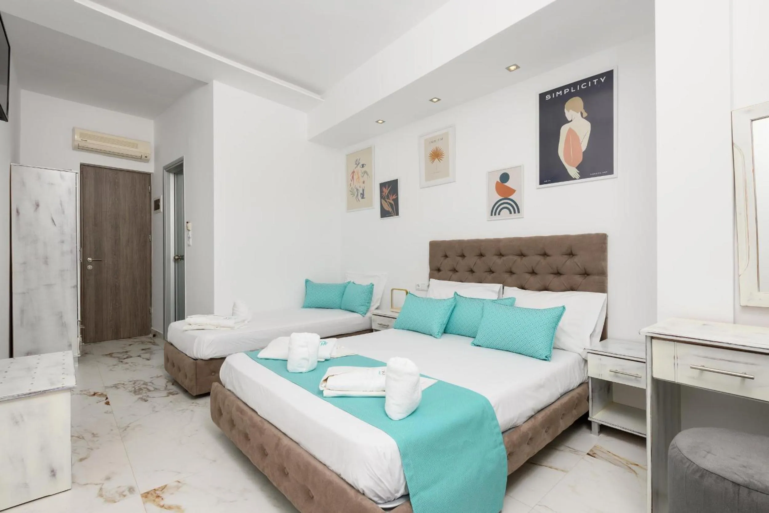 Bed in Boutique Giannikis By The Beach