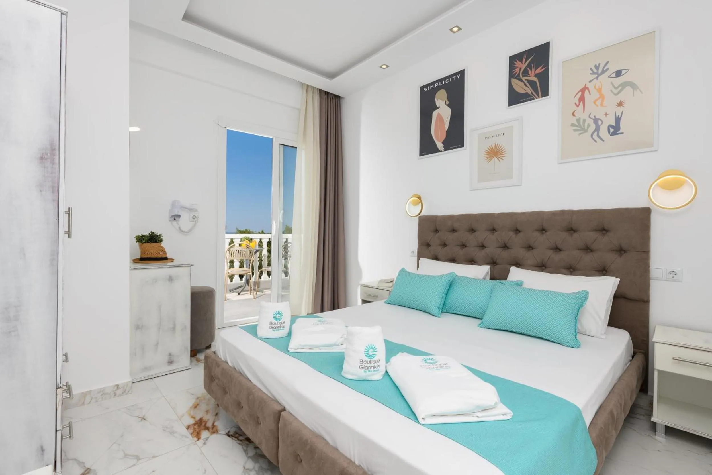 Bed in Boutique Giannikis By The Beach