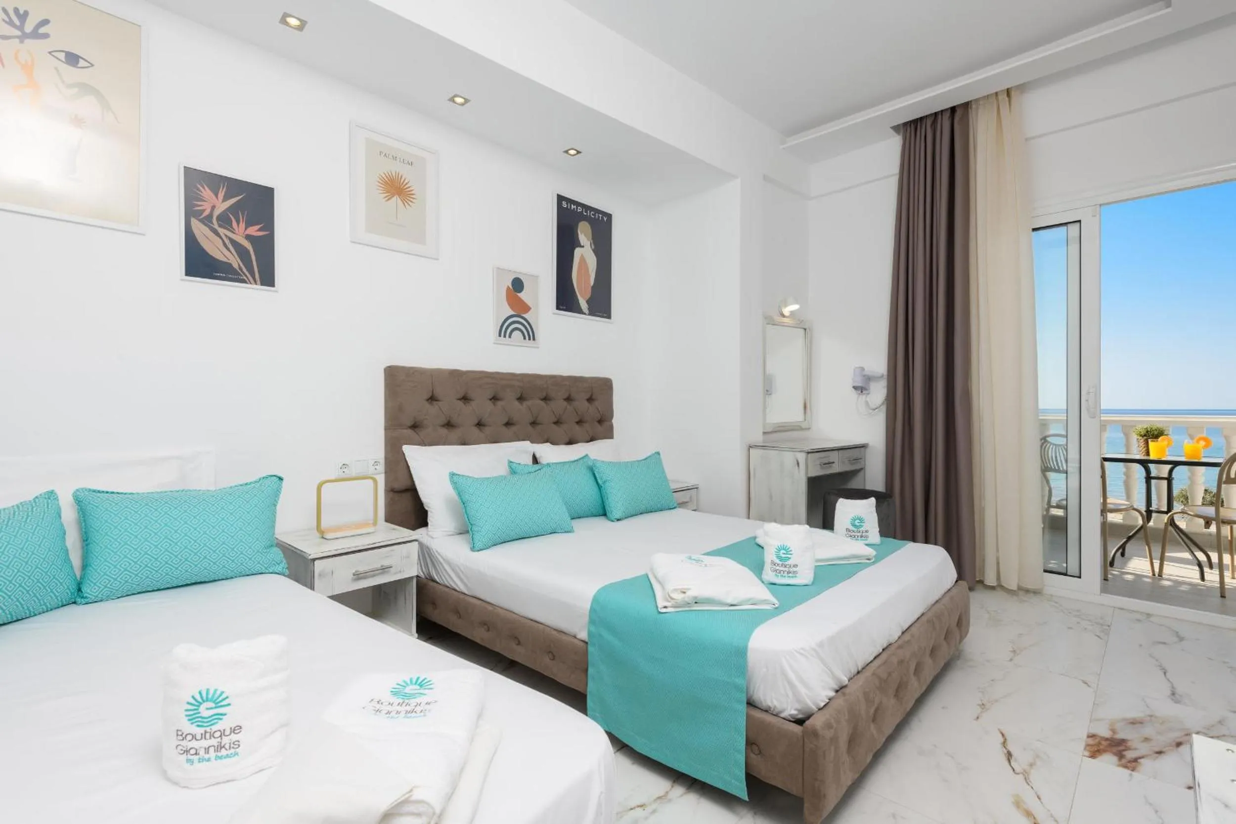 Bed in Boutique Giannikis By The Beach