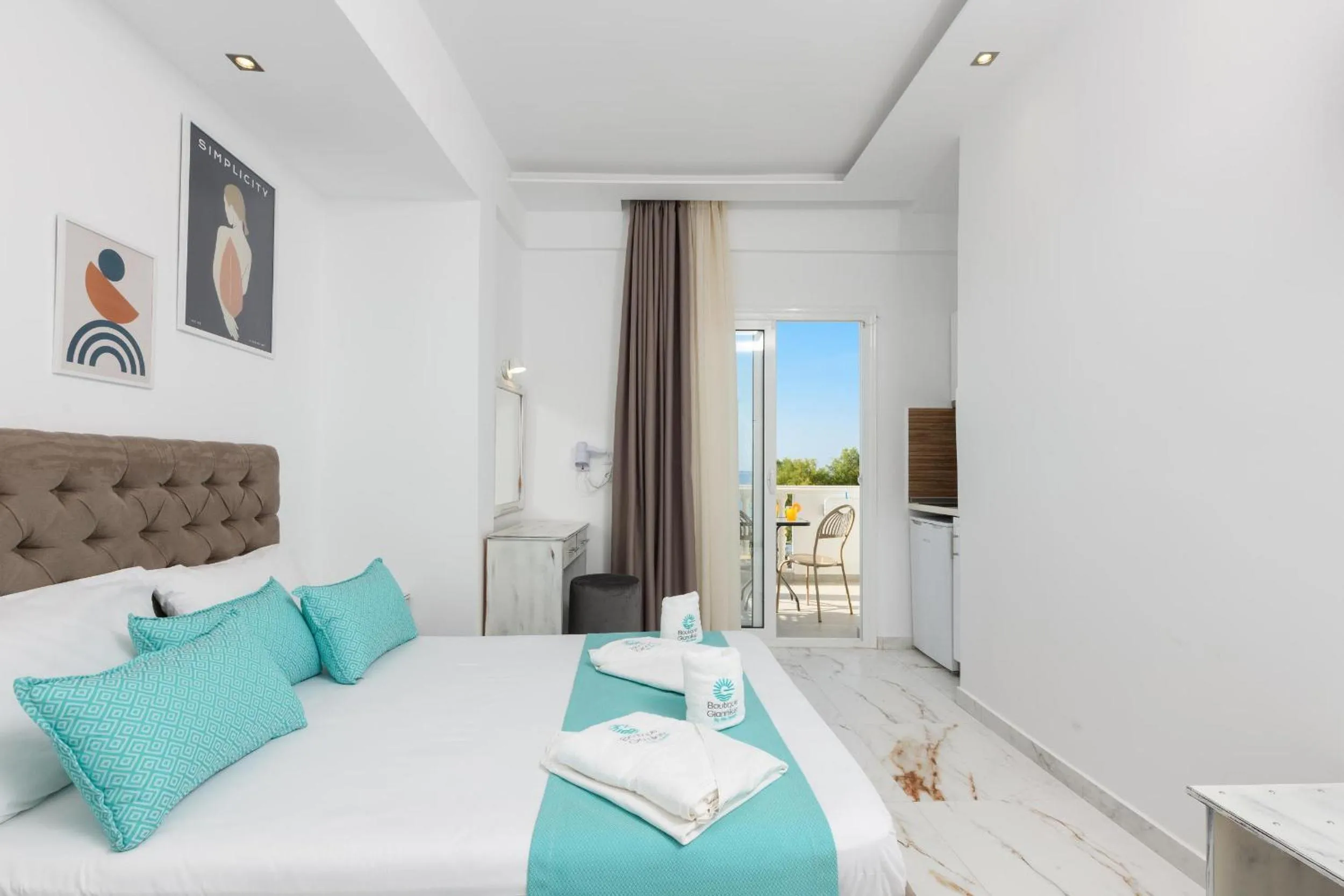 Bed in Boutique Giannikis By The Beach