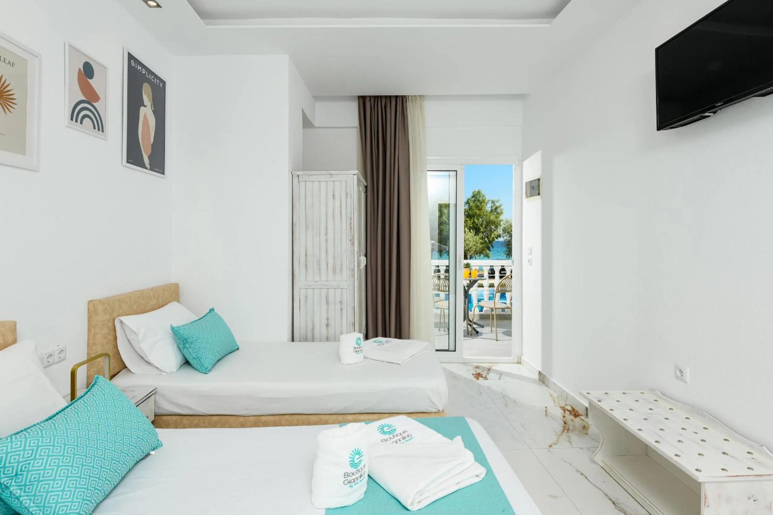 Bed in Boutique Giannikis By The Beach