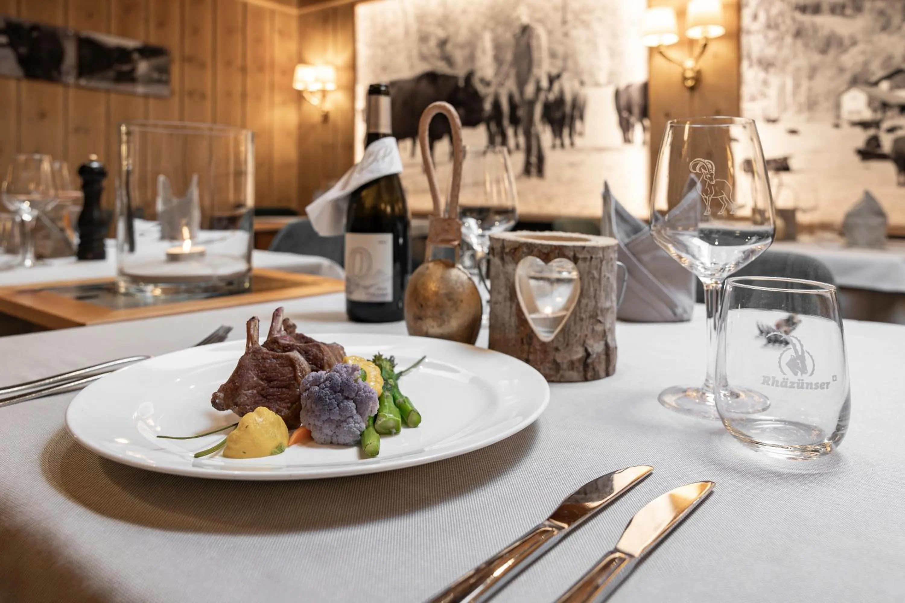 Restaurant/places to eat in Hotel Baer & Post Zernez