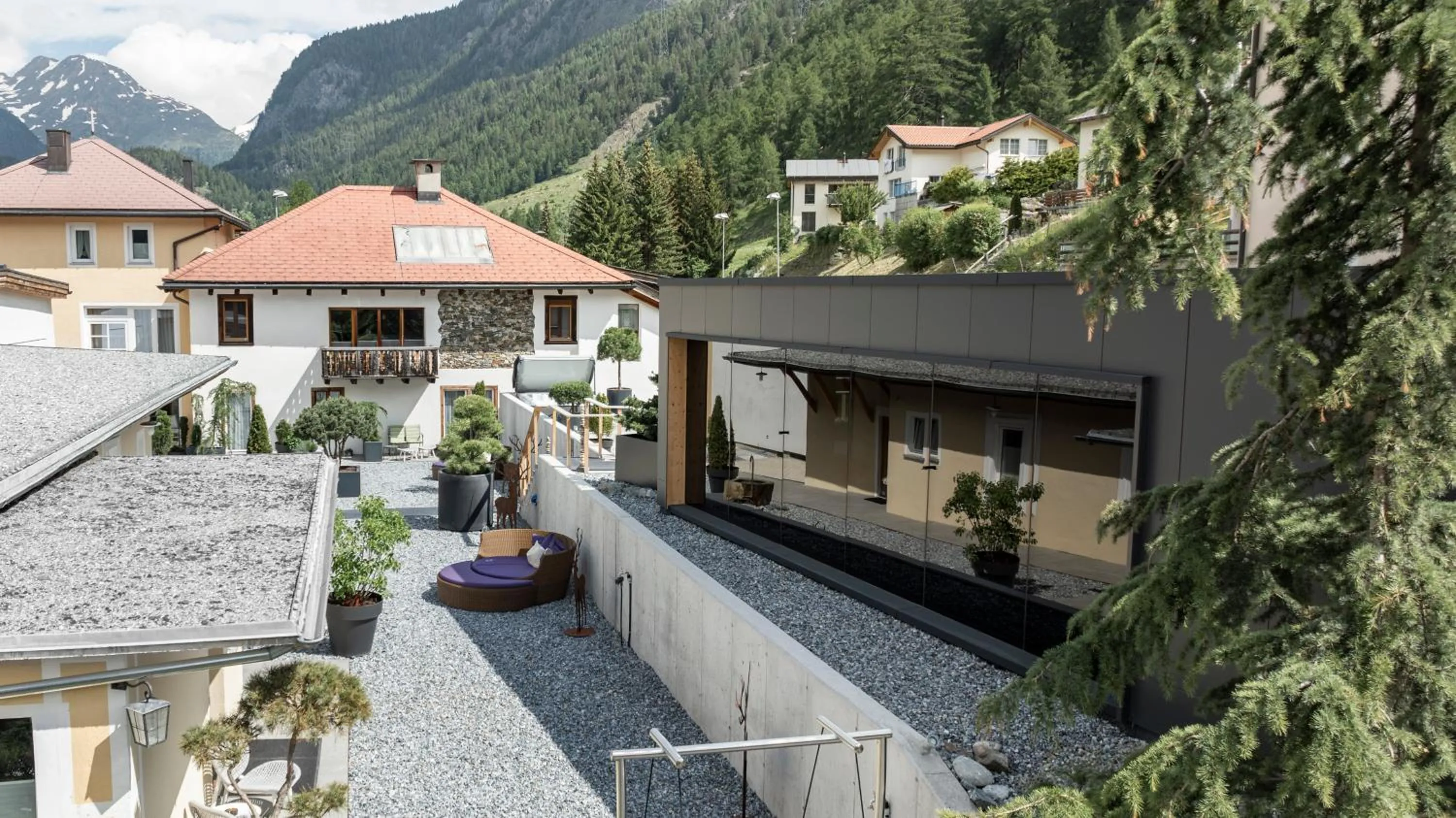 Natural landscape in Hotel Baer & Post Zernez