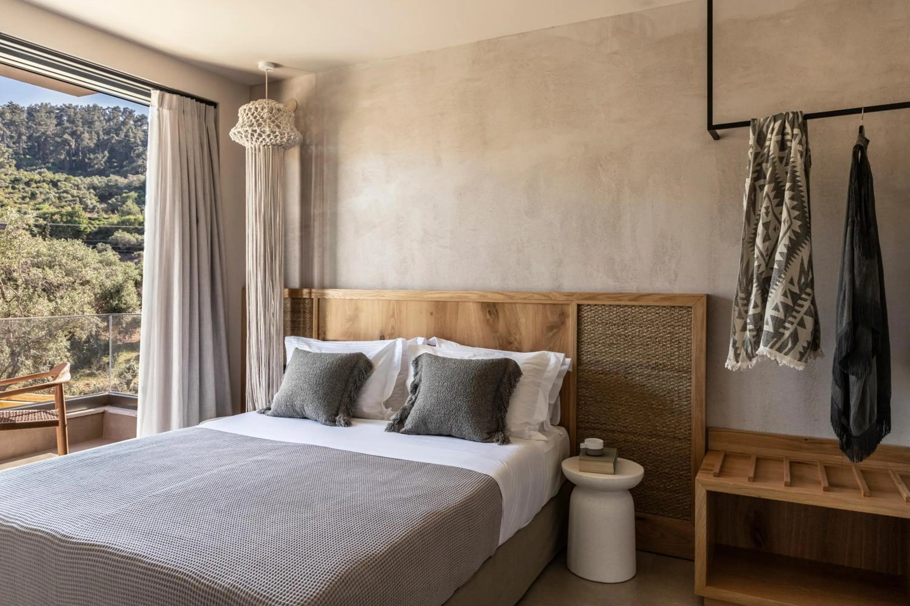 Bed in Nikoleta Luxury Villa