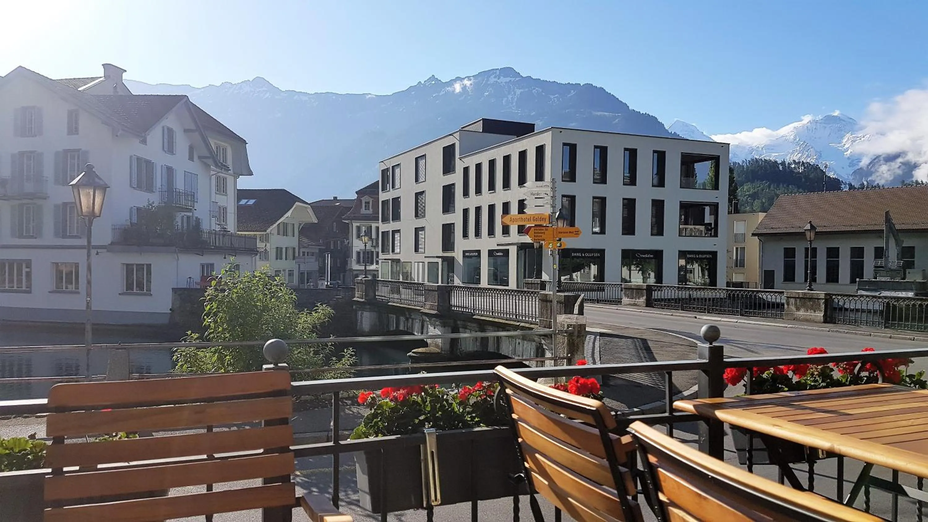 Balcony/Terrace in The Aarburg Hotel & Café