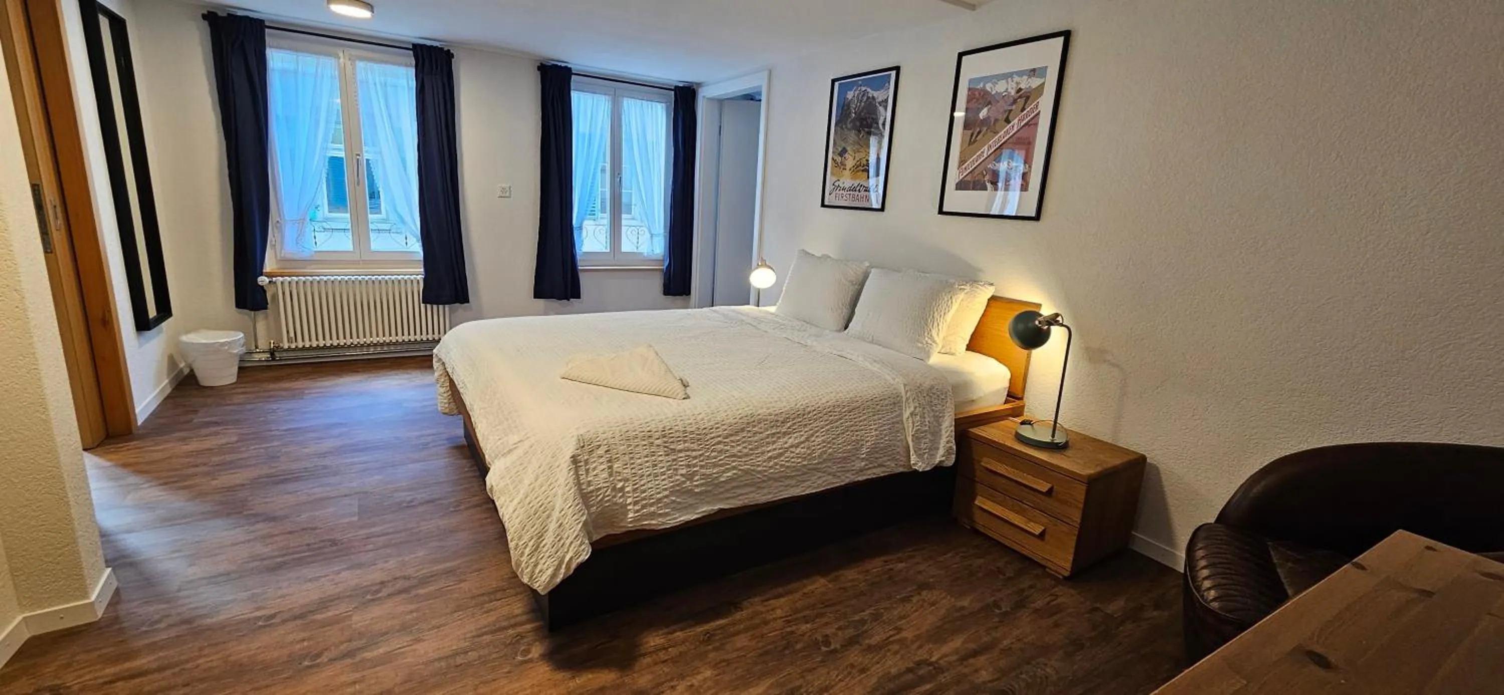 Bed in The Aarburg Hotel & Café