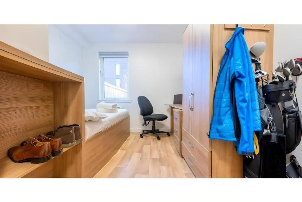 Photo of the whole room, Bed in UHI Dornoch- Campus Accommodation