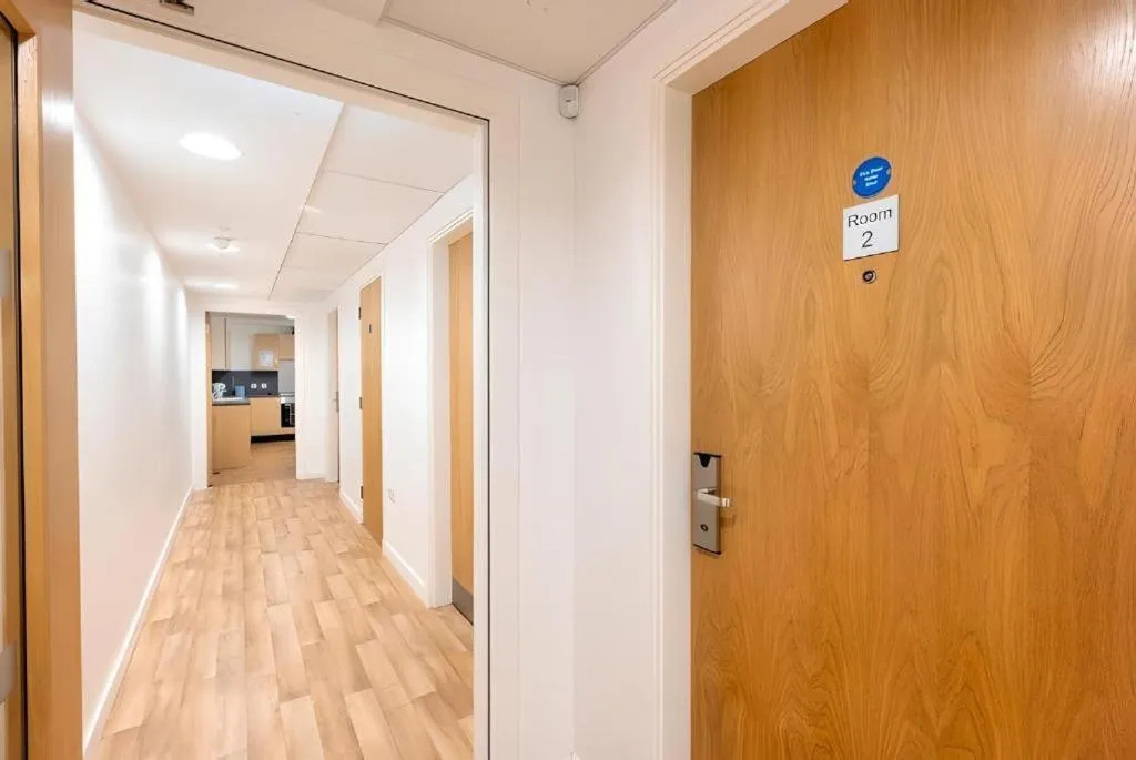 Facade/entrance in UHI Dornoch- Campus Accommodation