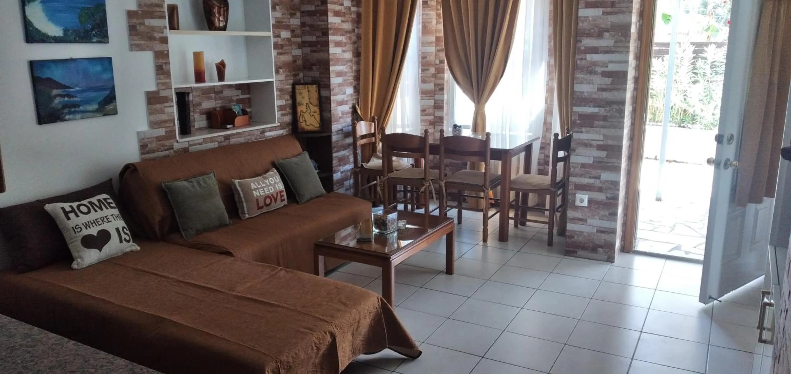 Seating area in Zest @ xi beach