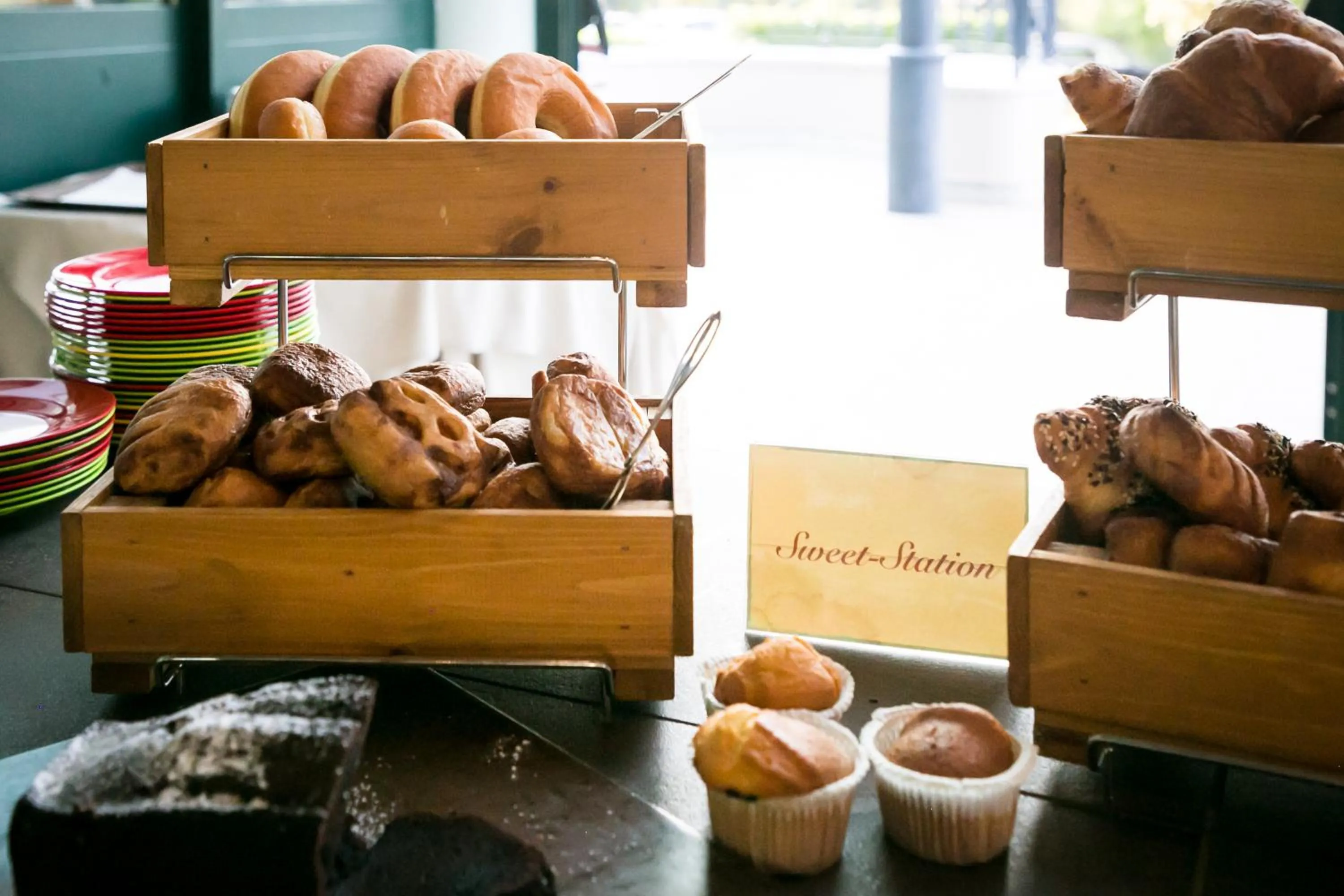 Buffet breakfast in Mediterranee Family Hotel & Spa