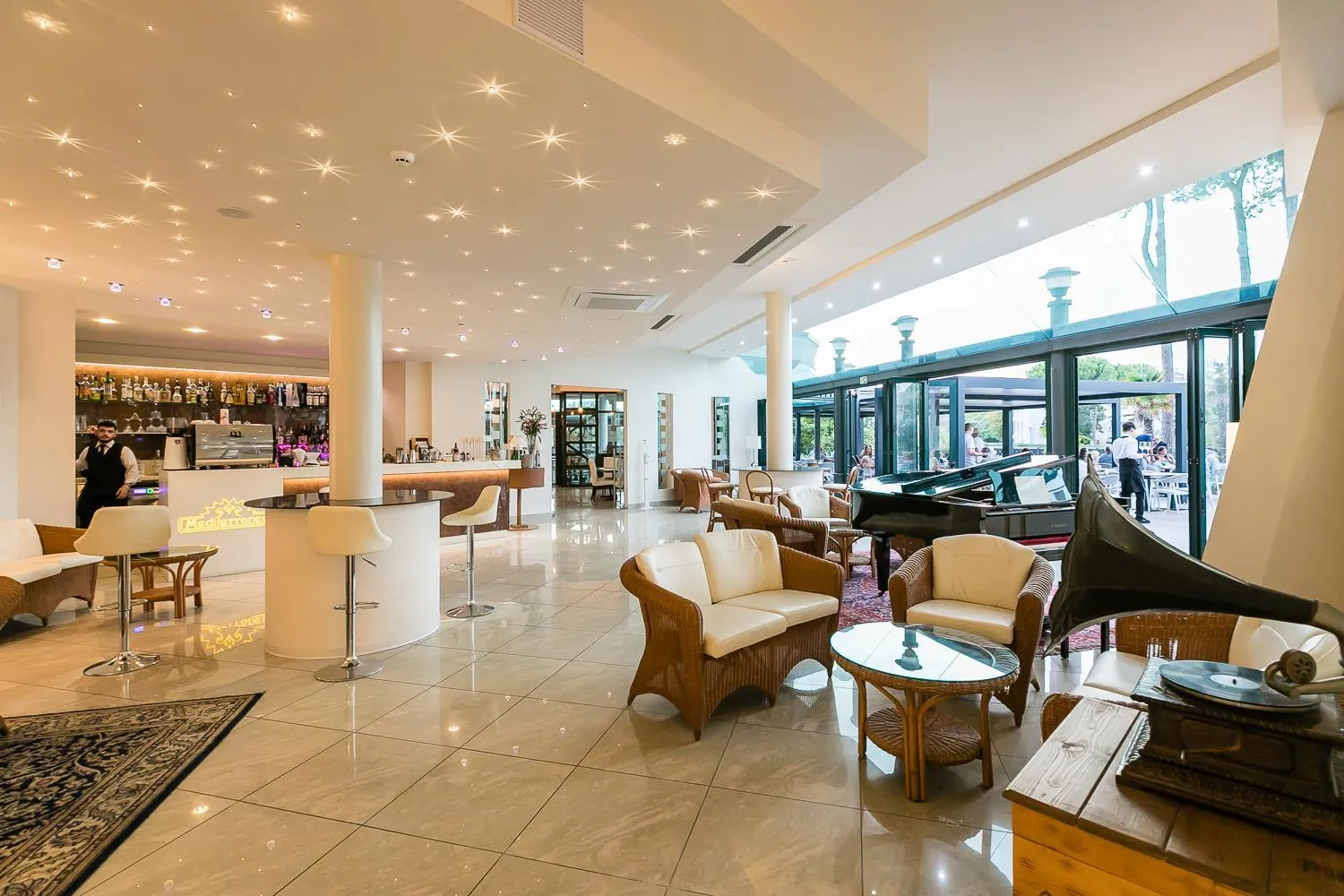 Restaurant/places to eat in Mediterranee Family Hotel & Spa