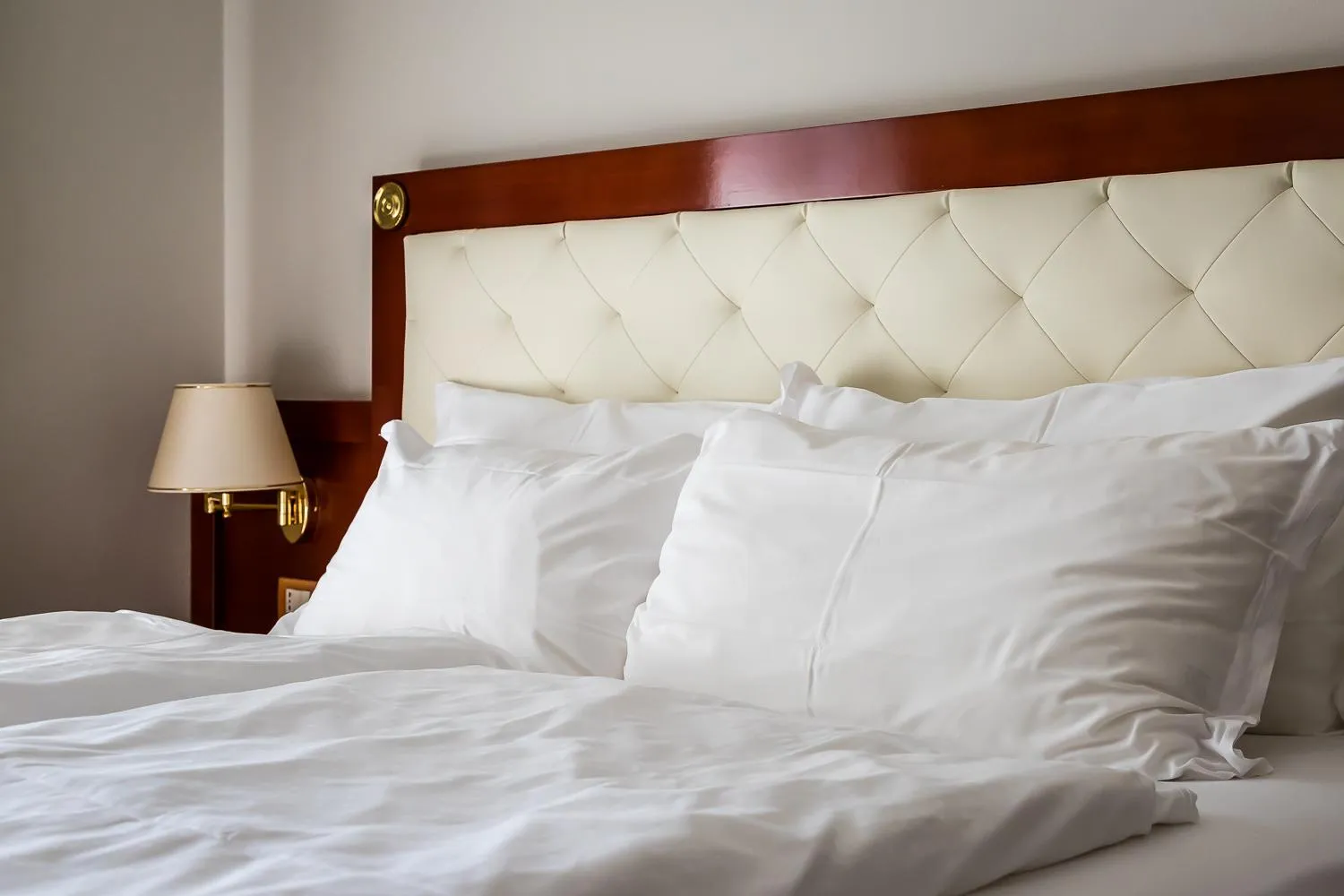 Bed in Mediterranee Family Hotel & Spa