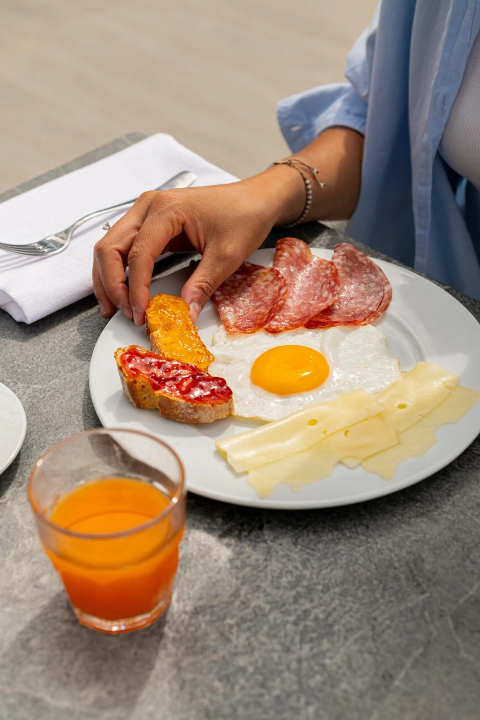 Breakfast in Mediterranee Family Hotel & Spa