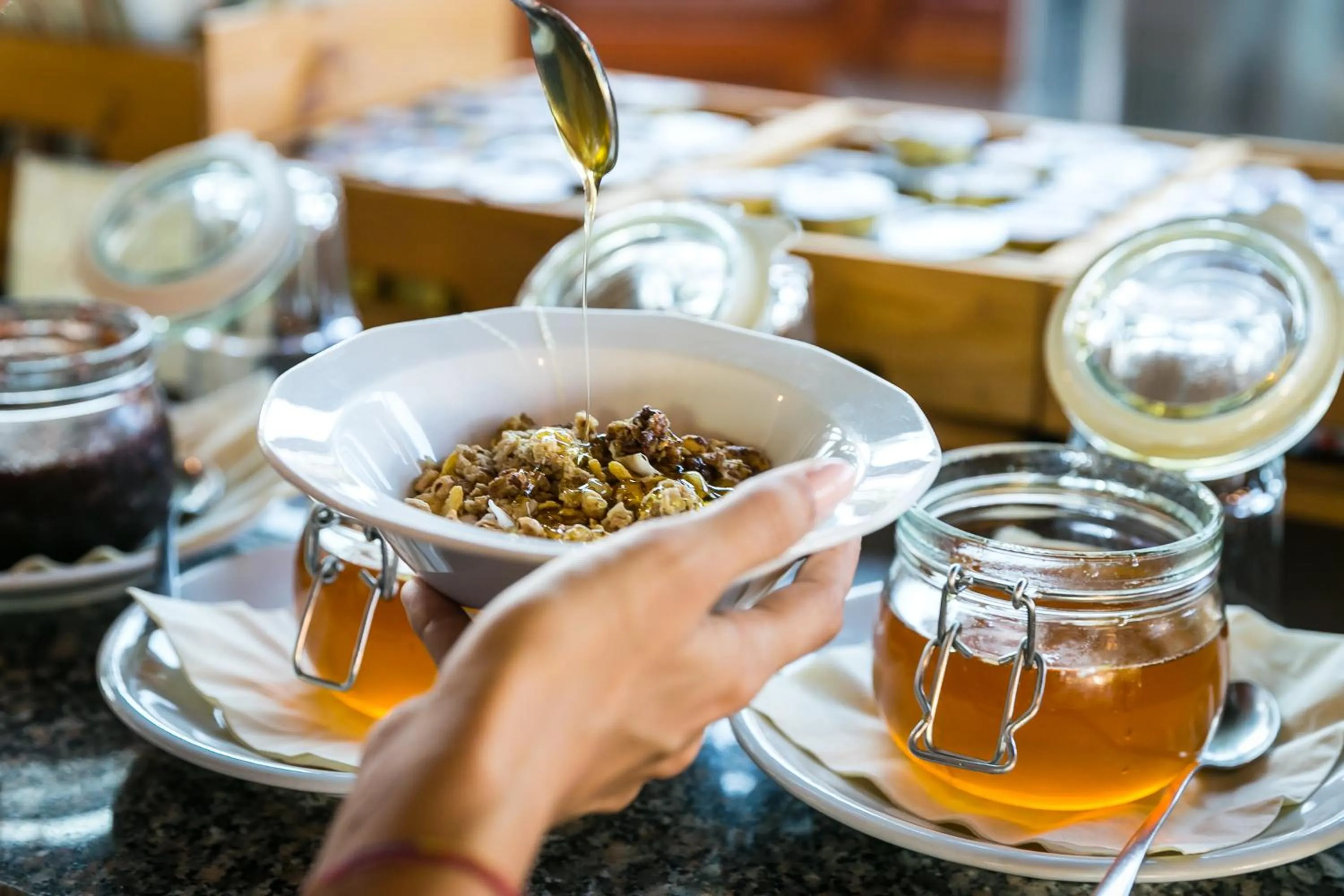 Breakfast in Mediterranee Family Hotel & Spa