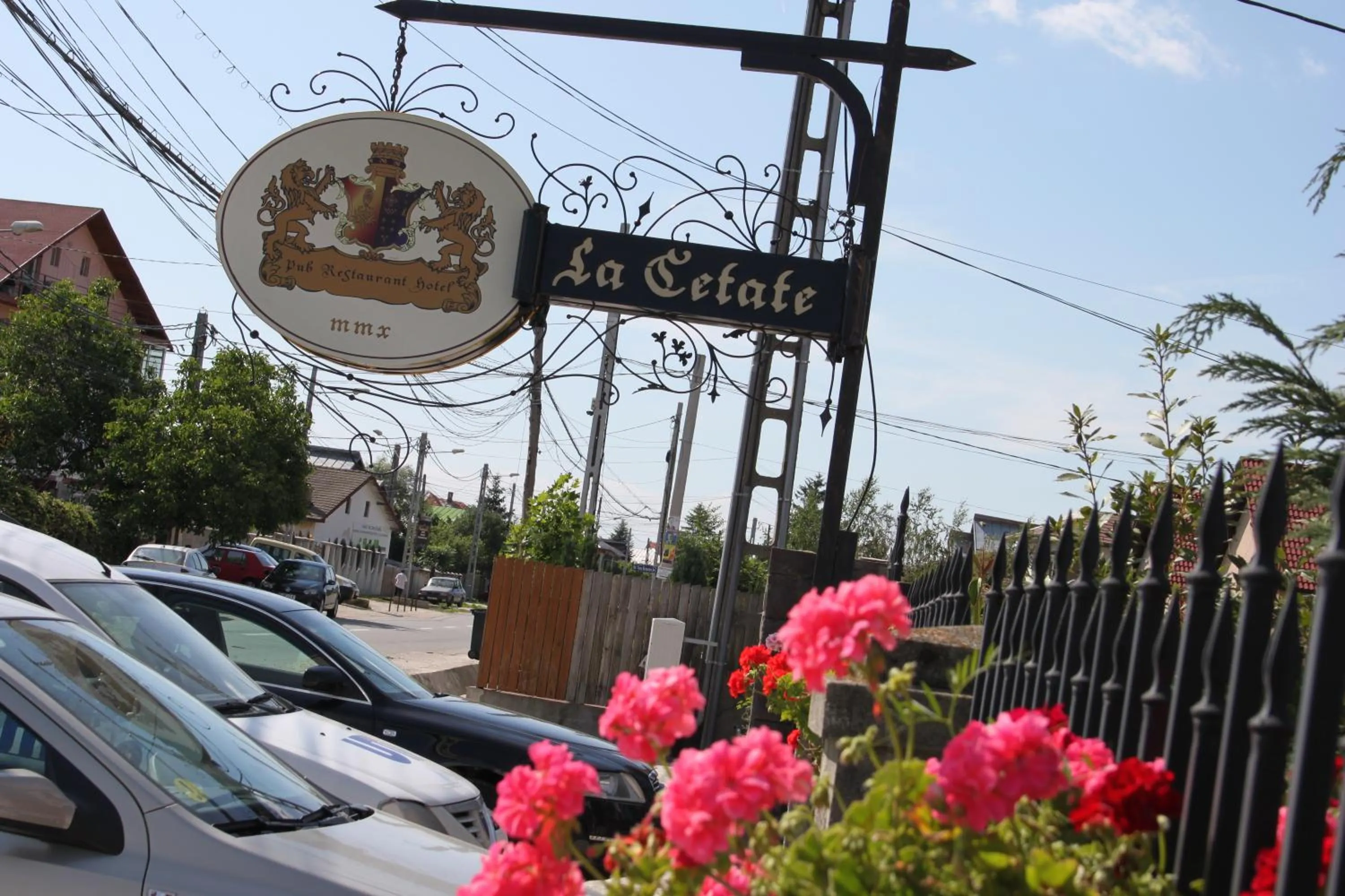 Property logo or sign in Hotel LaCetate