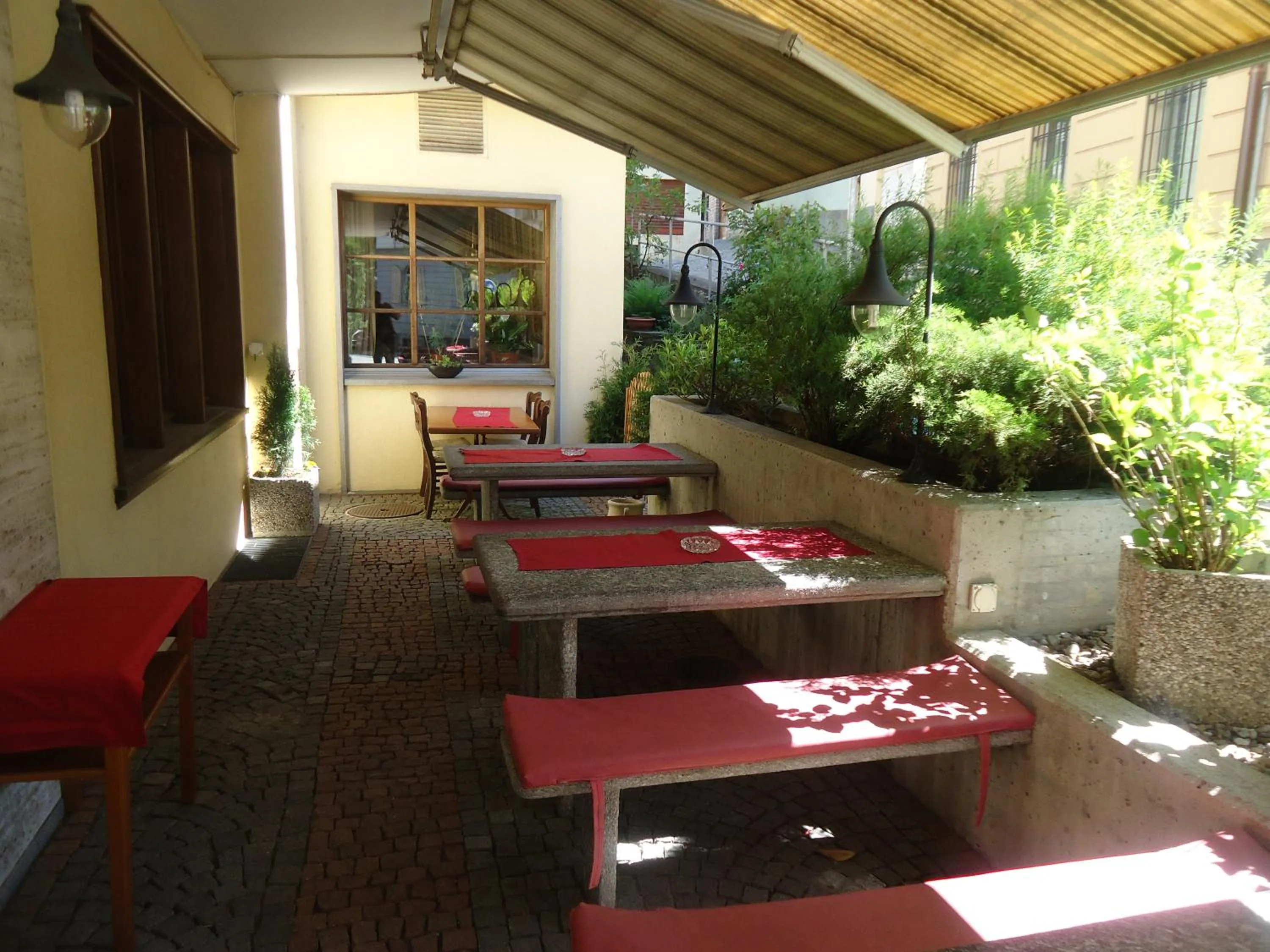 Balcony/Terrace in Albergo Faido
