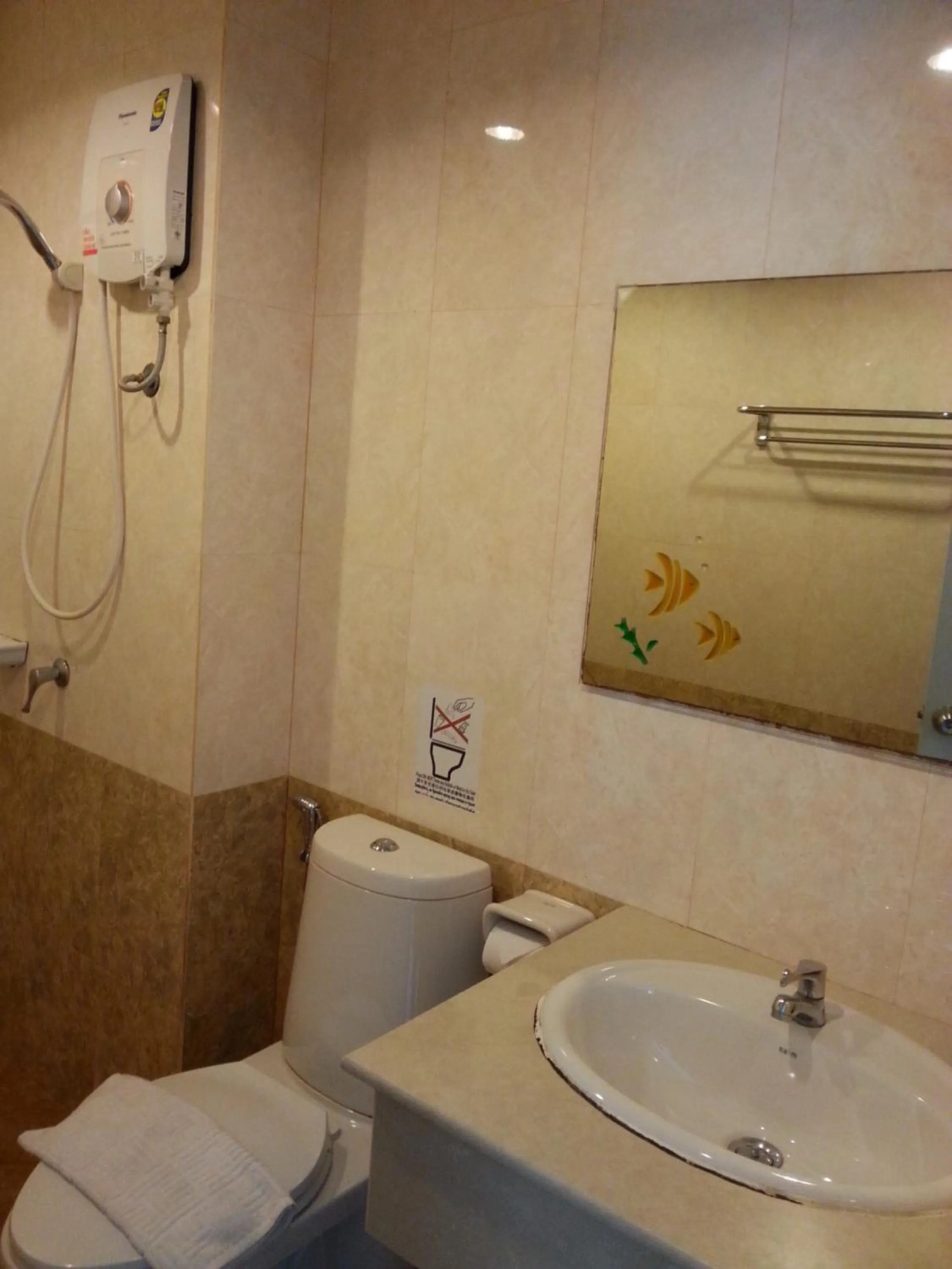 Bathroom in C.A.P Mansion