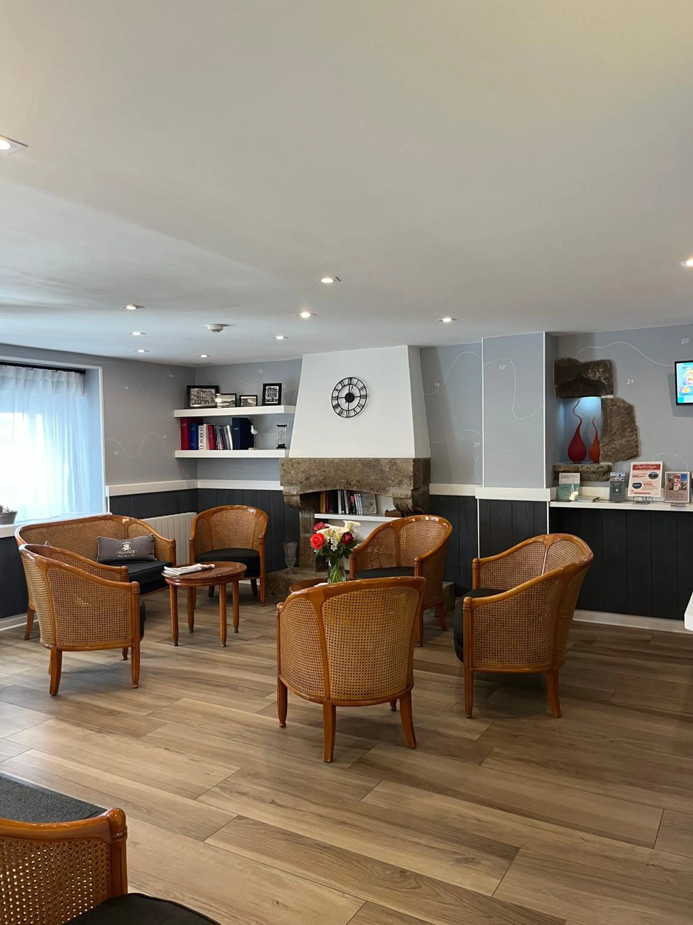 Living room in Hotel Atlantique