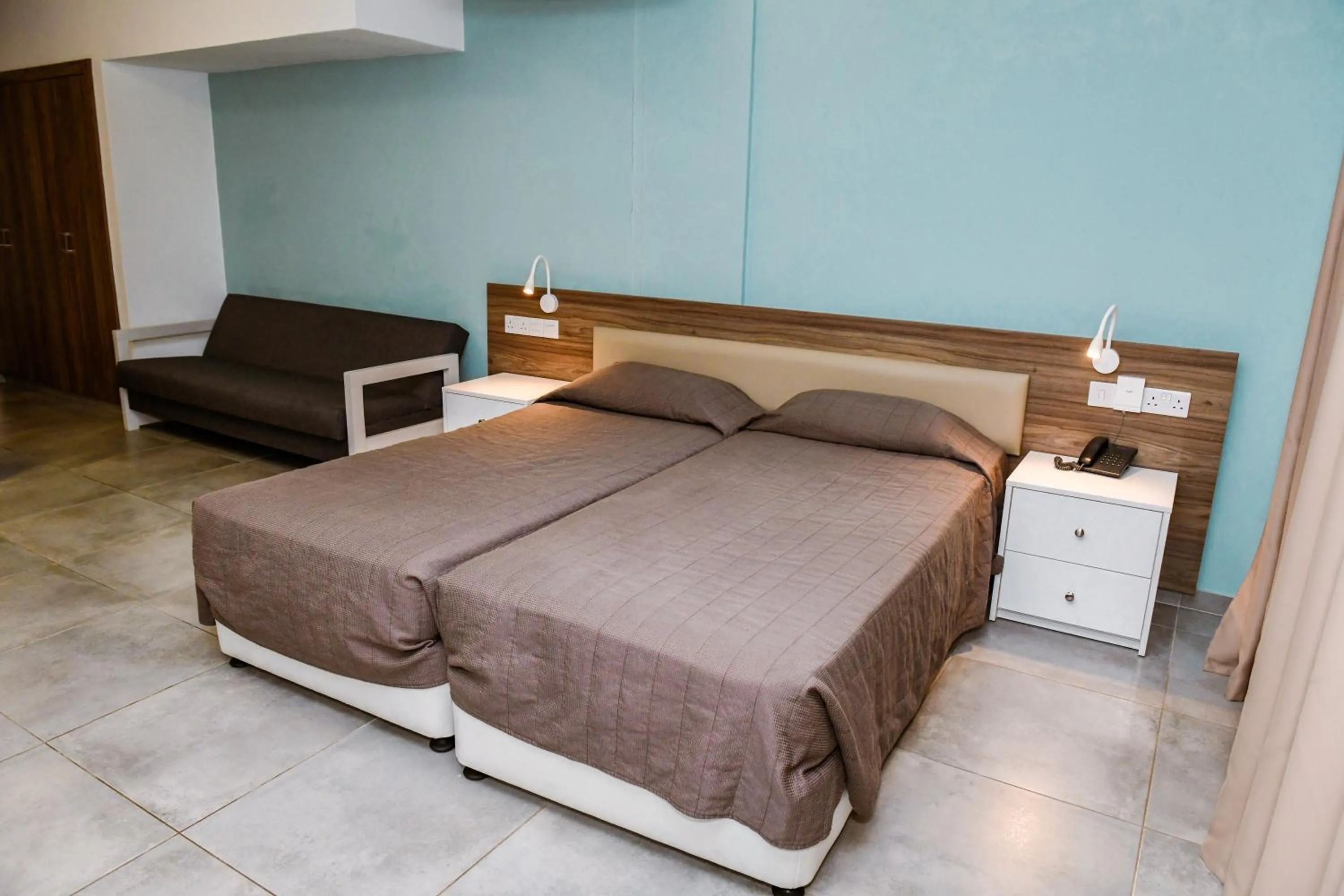 Bed in Sweet Memories Hotel Apts