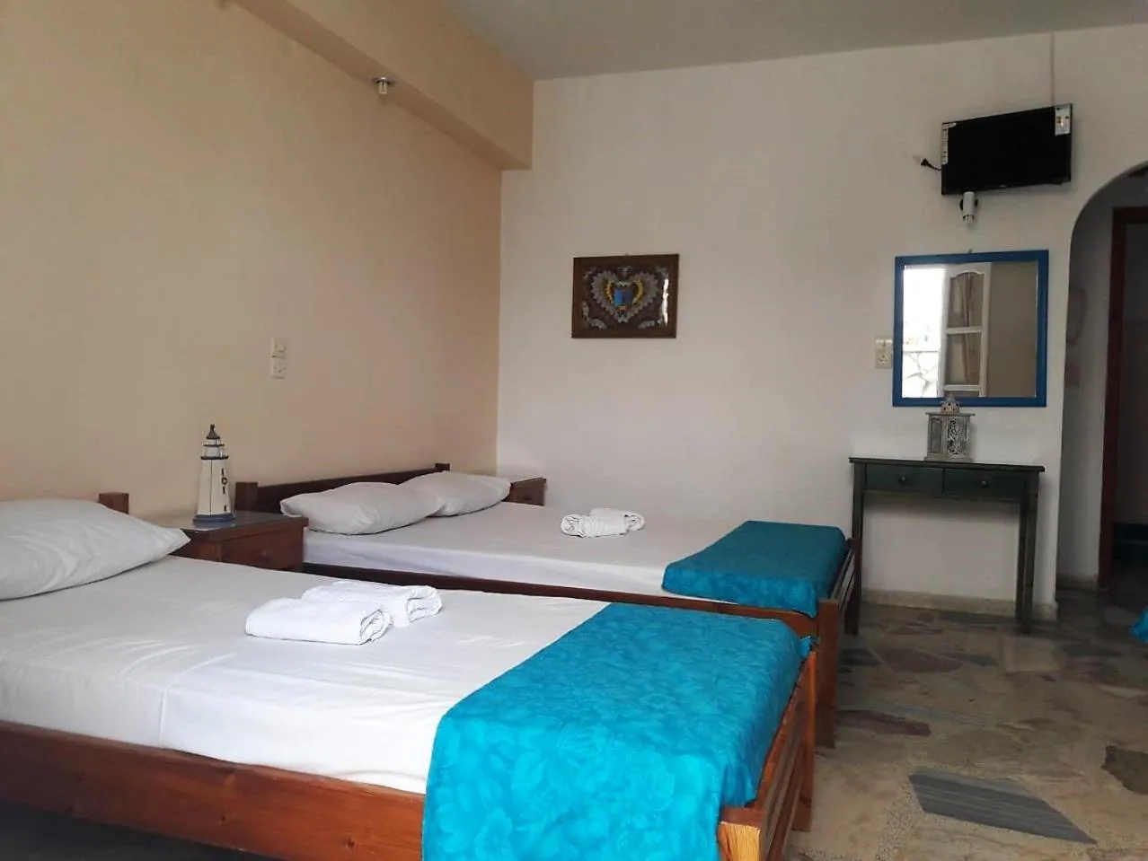 Bed in Hotel Rea
