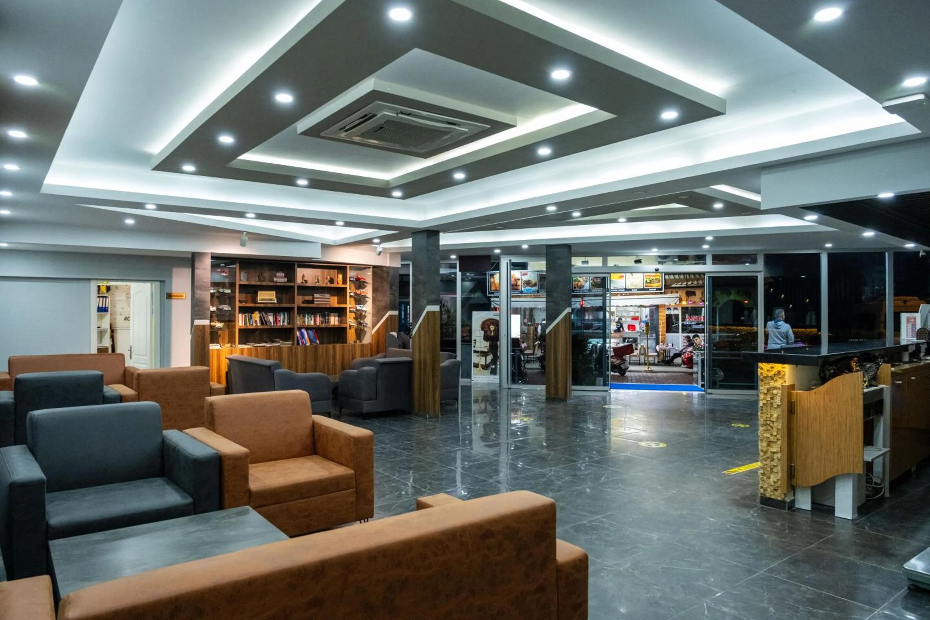 Lobby or reception in Acar Hotel