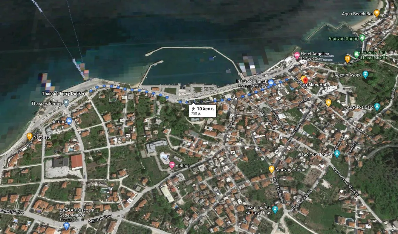 Location in Mary Hotel