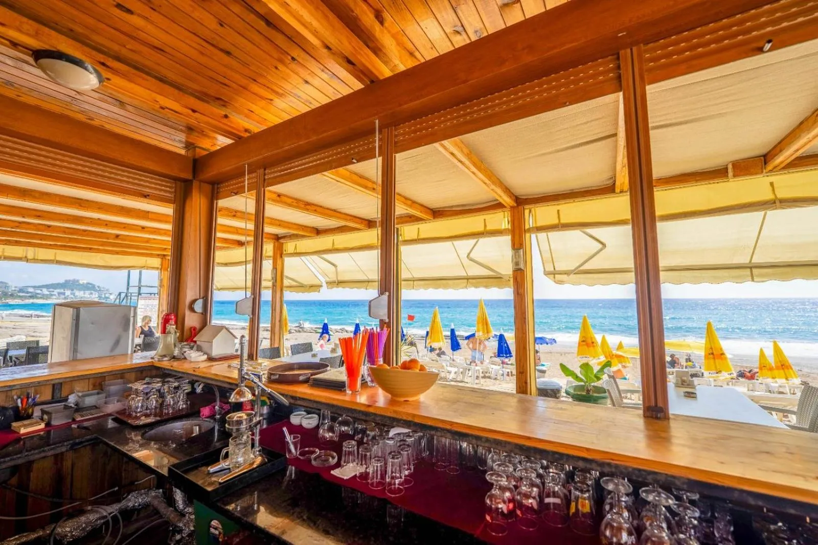 Beach in Galaxy Beach Hotel Alanya