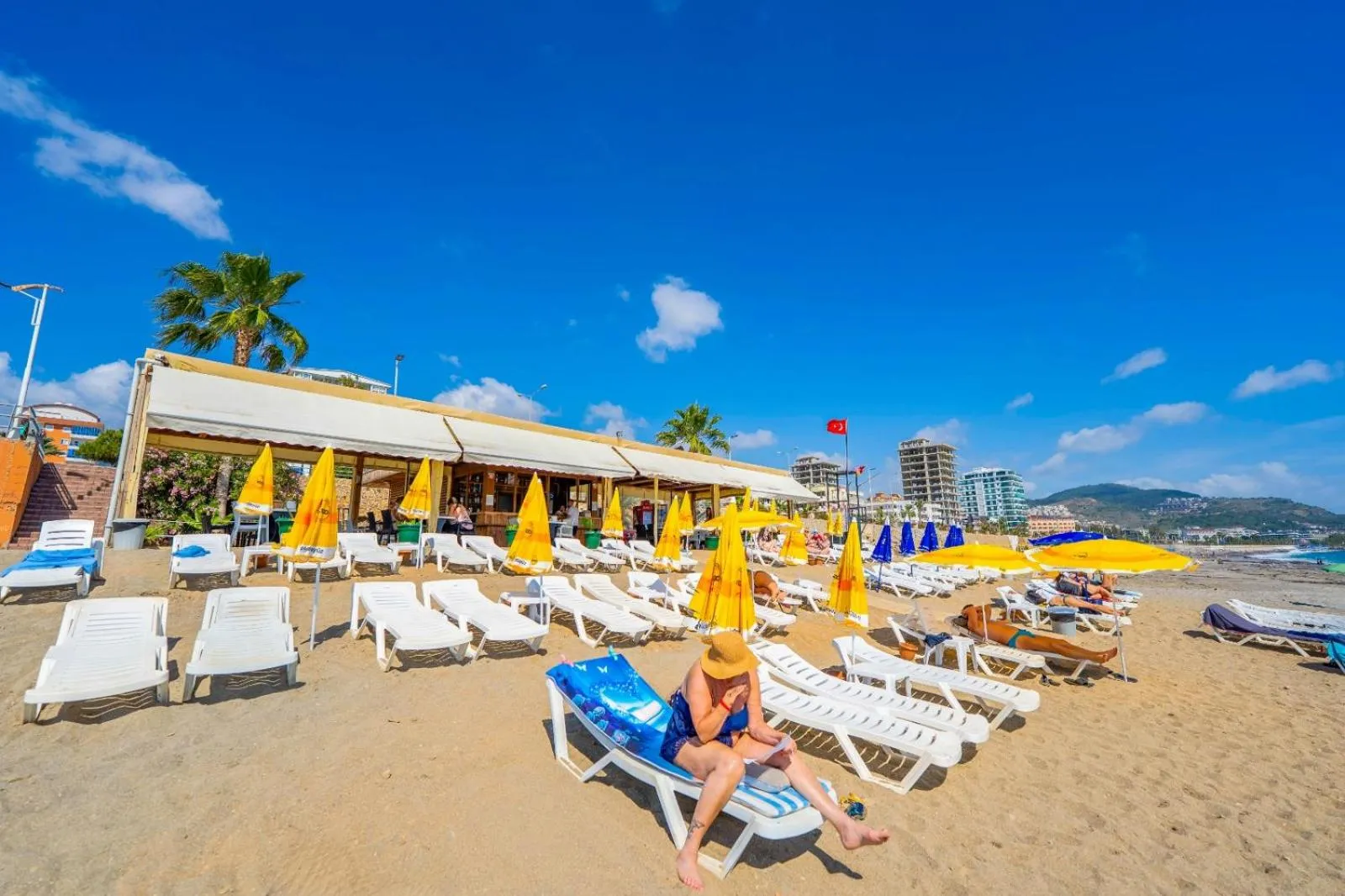 Beach in Galaxy Beach Hotel Alanya