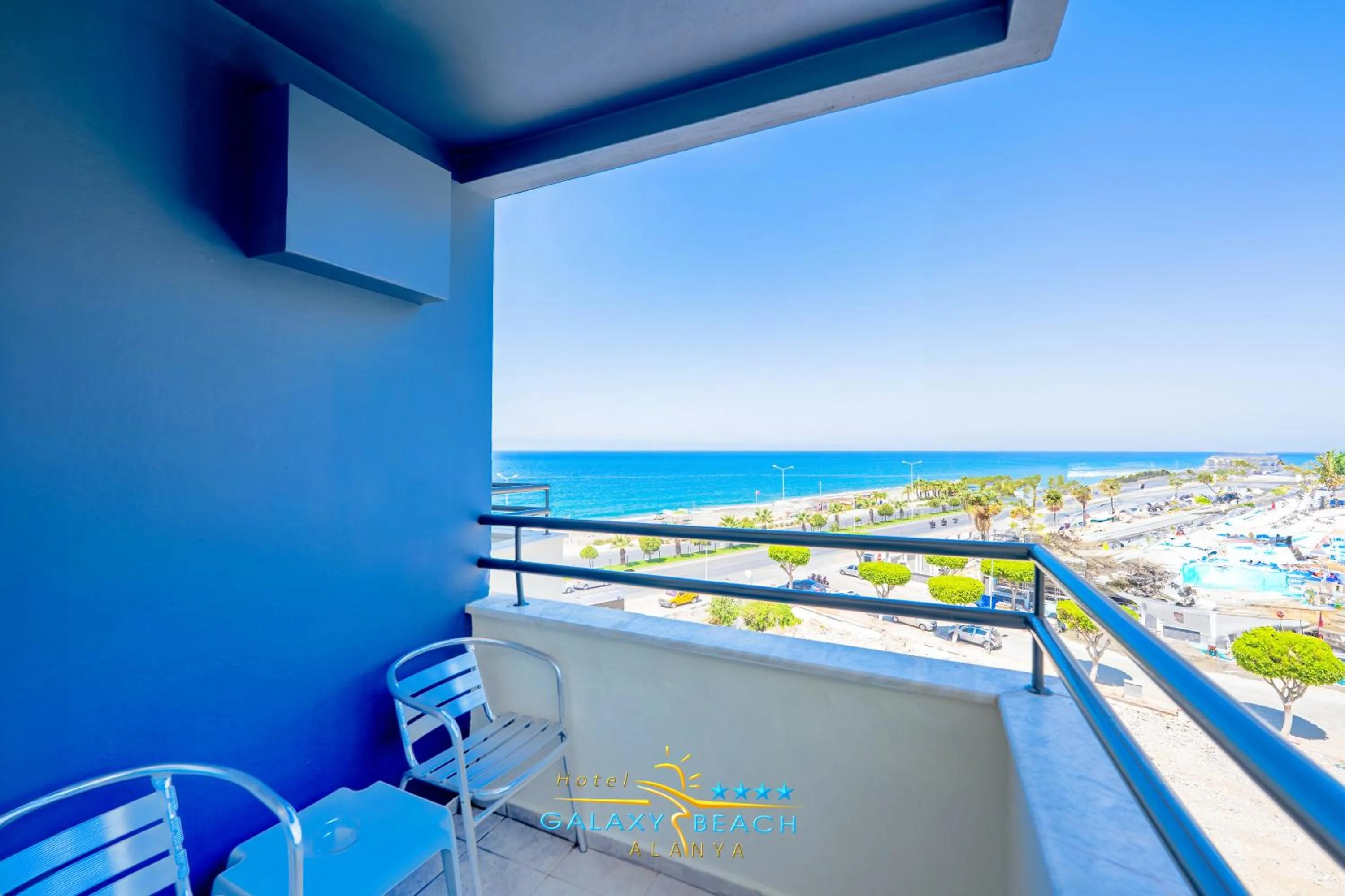 Balcony/Terrace in Galaxy Beach Hotel Alanya