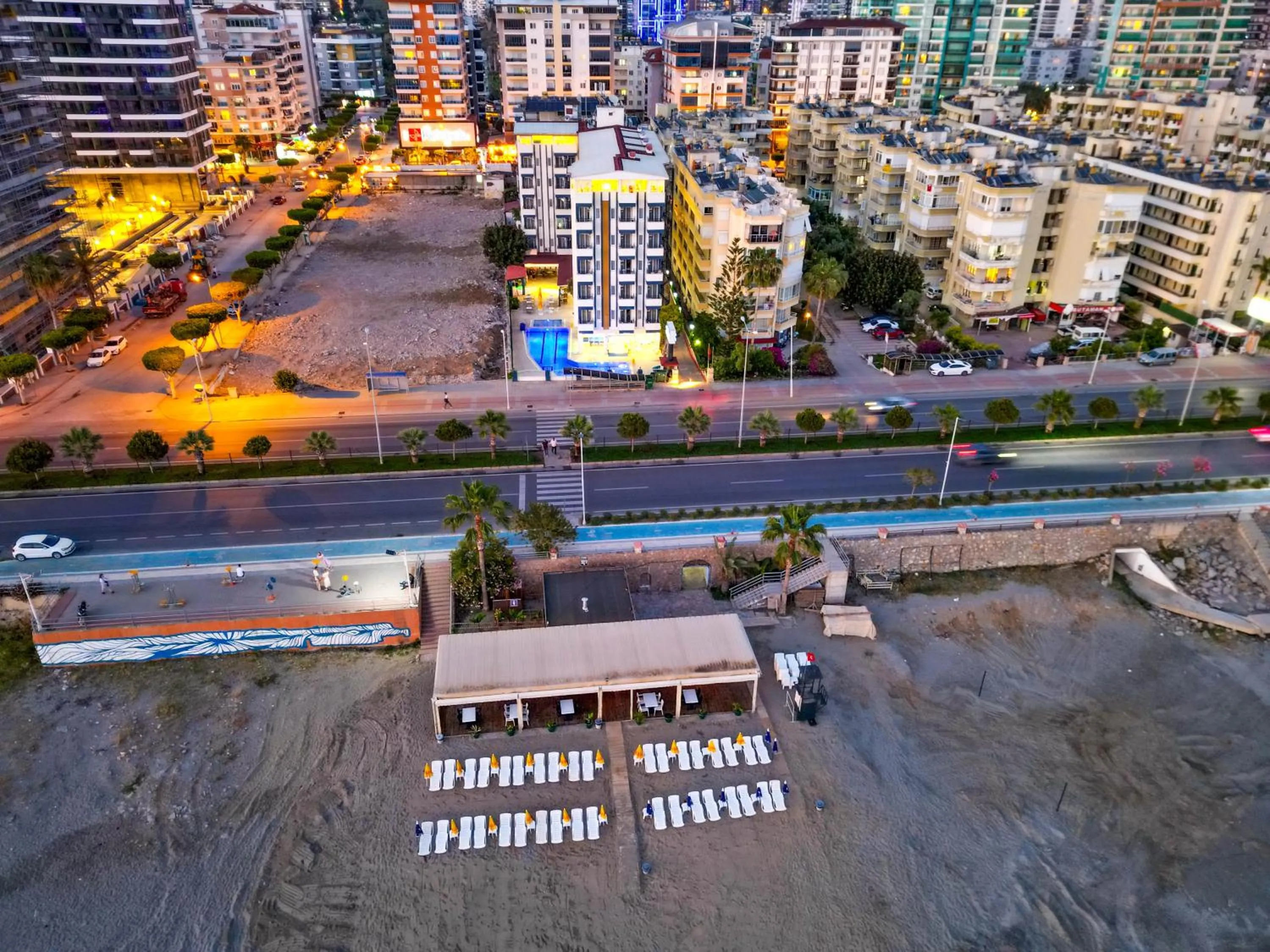 Property building in Galaxy Beach Hotel Alanya