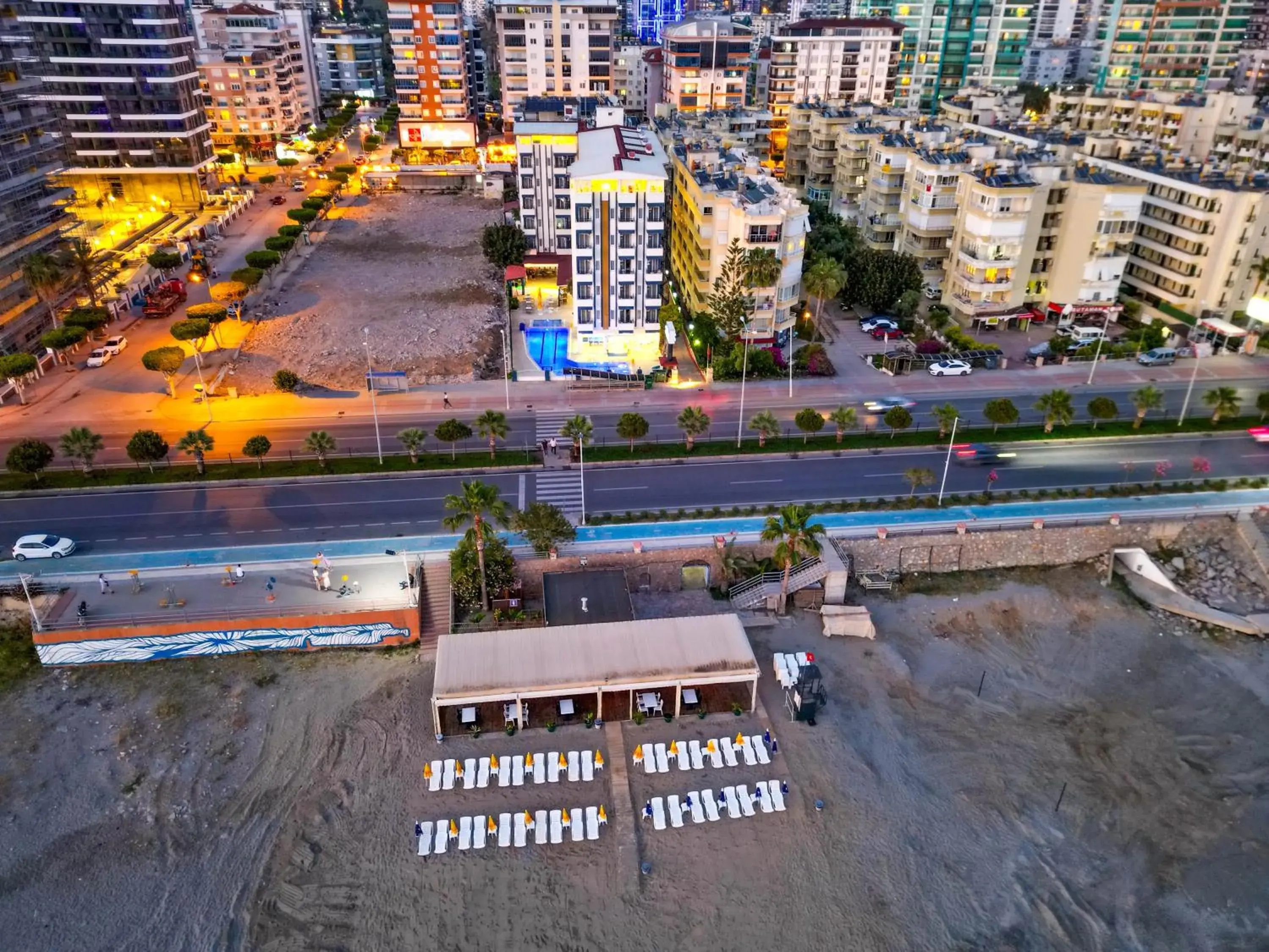 Property building in Galaxy Beach Hotel Alanya Property building in Galaxy Beach Hotel Alanya