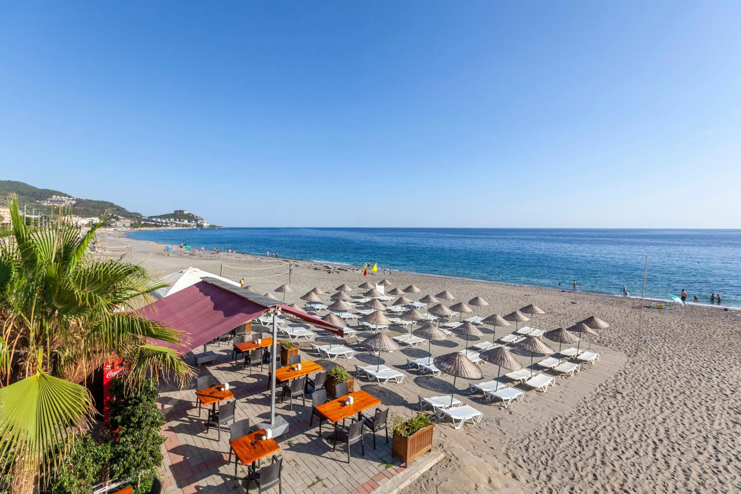 Beach in Galaxy Beach Hotel Alanya