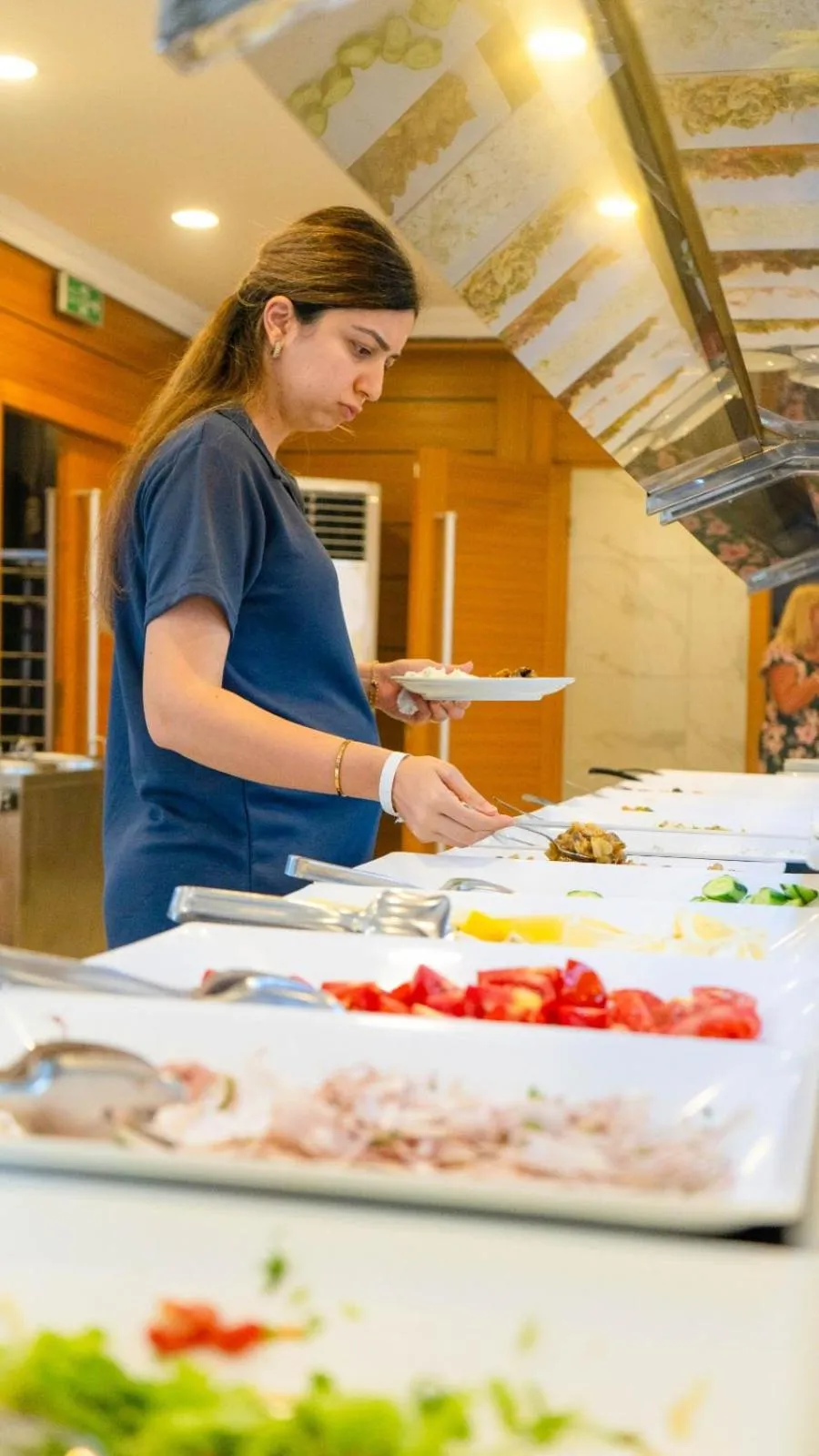 Lunch in Galaxy Beach Hotel Alanya