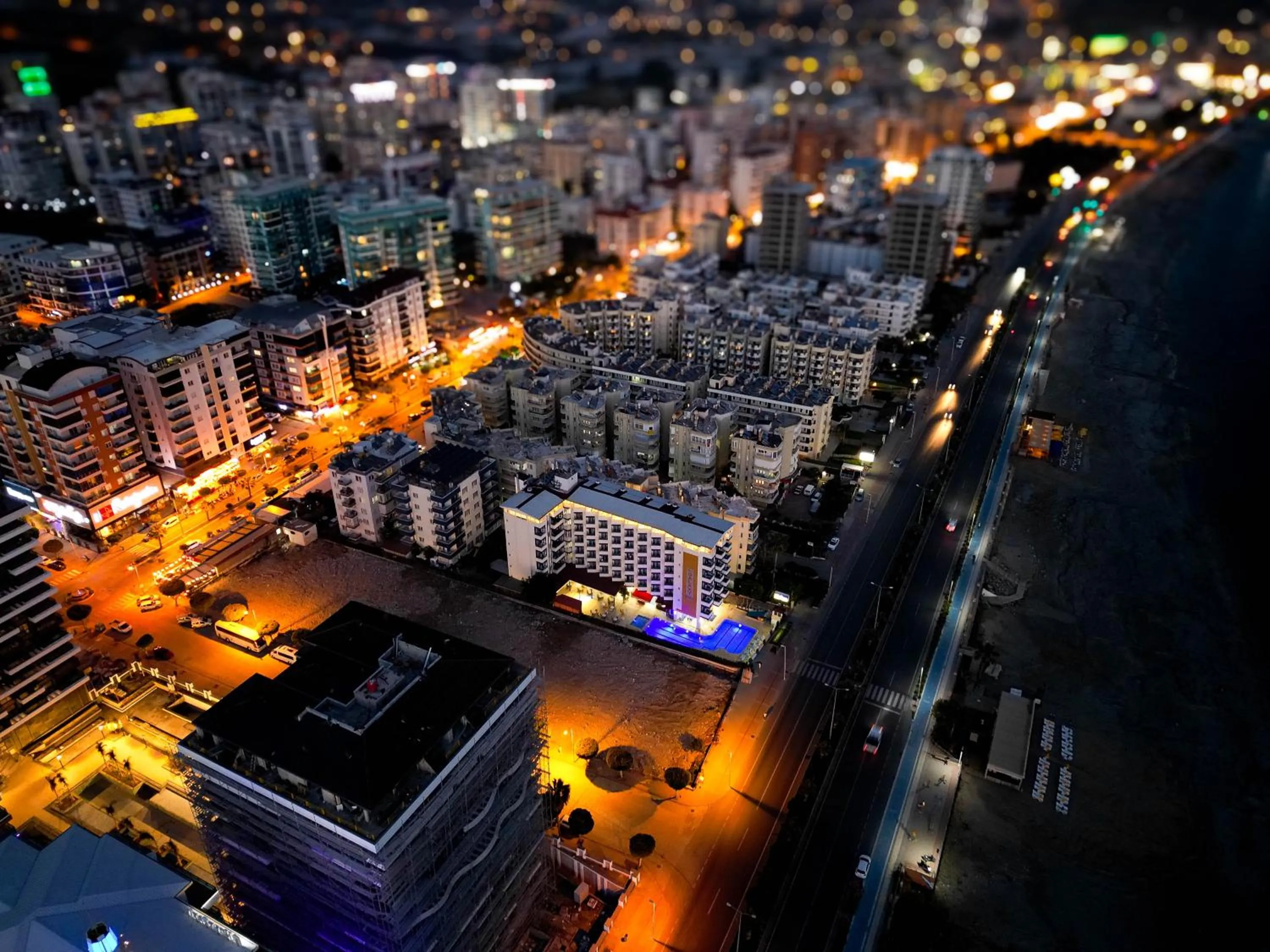 City view in Galaxy Beach Hotel Alanya