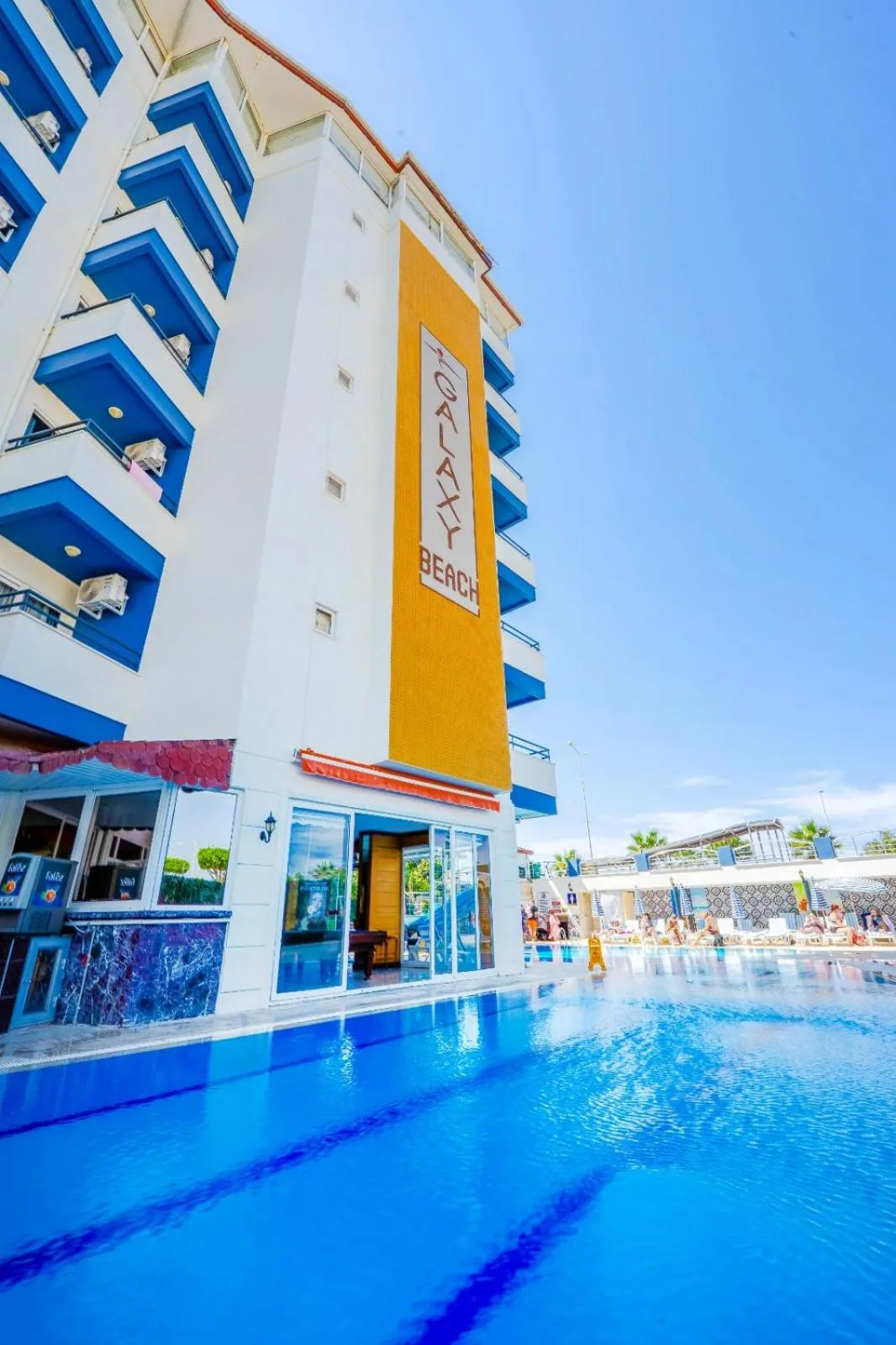 Property building in Galaxy Beach Hotel Alanya