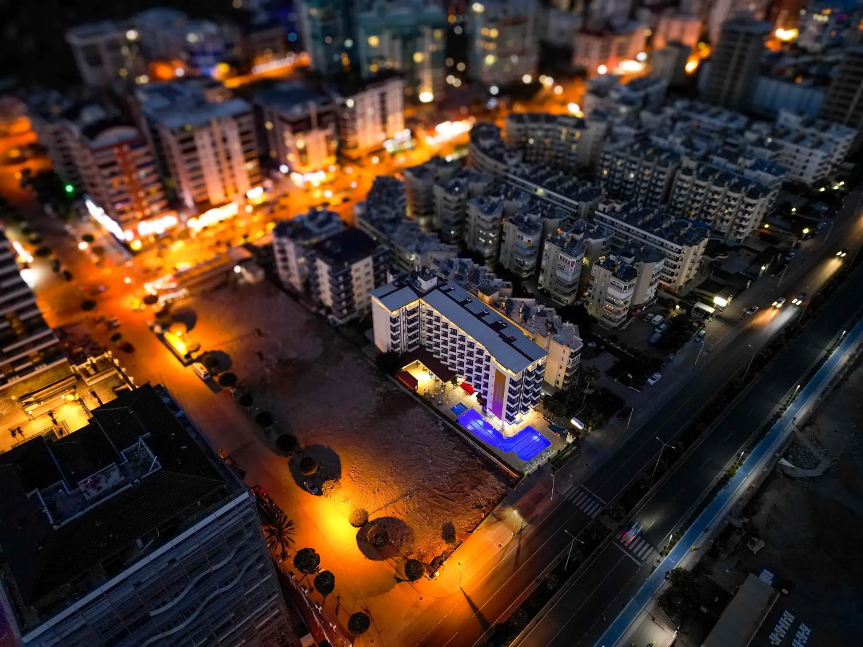 City view in Galaxy Beach Hotel Alanya City view in Galaxy Beach Hotel Alanya