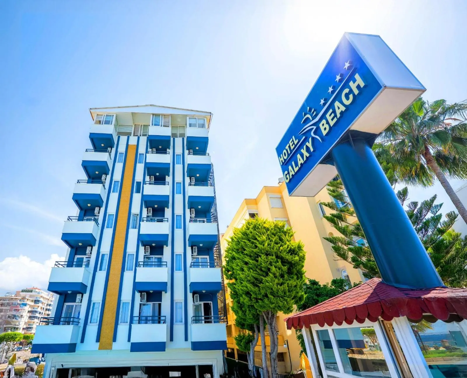 Property building in Galaxy Beach Hotel Alanya