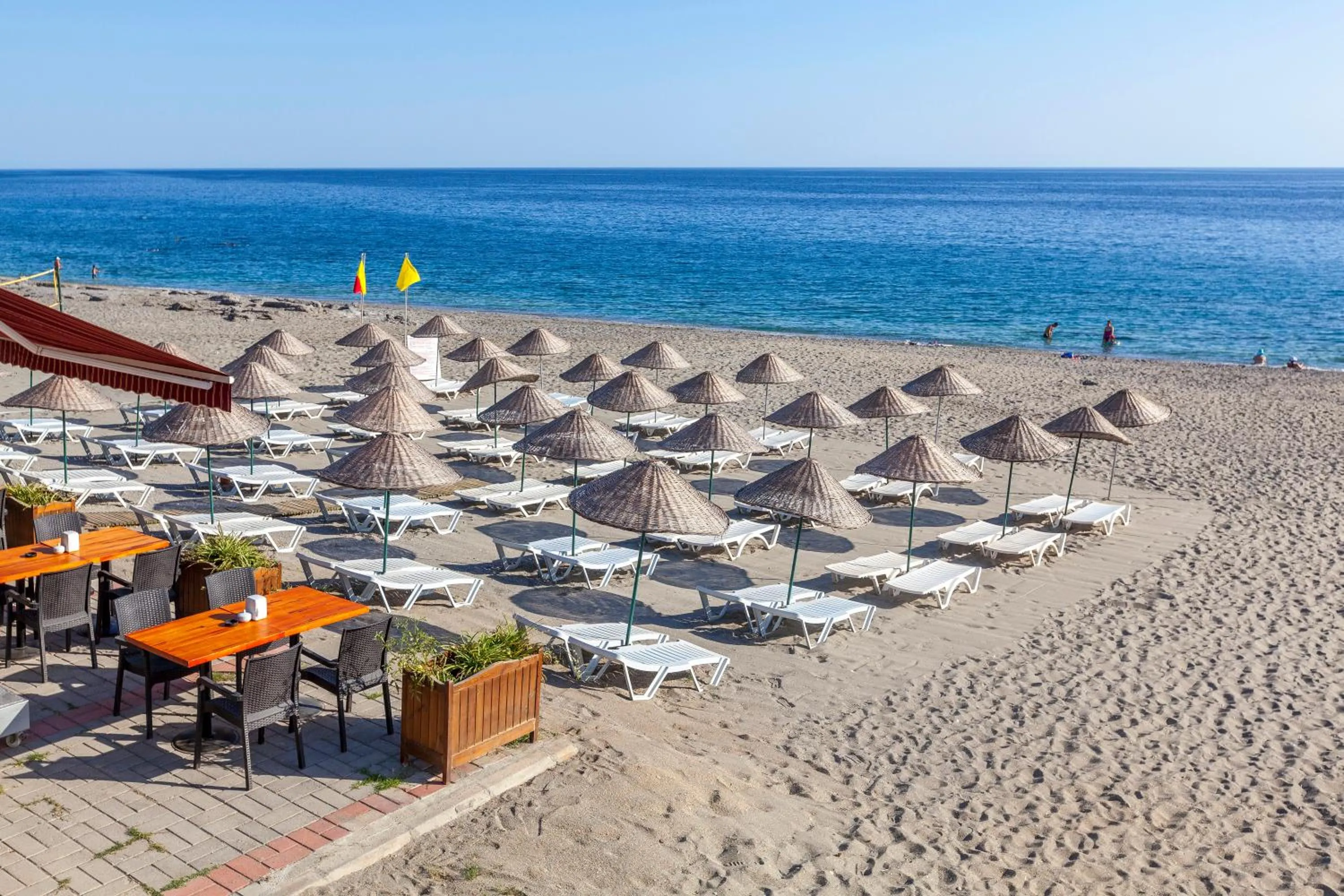 Beach in Galaxy Beach Hotel Alanya