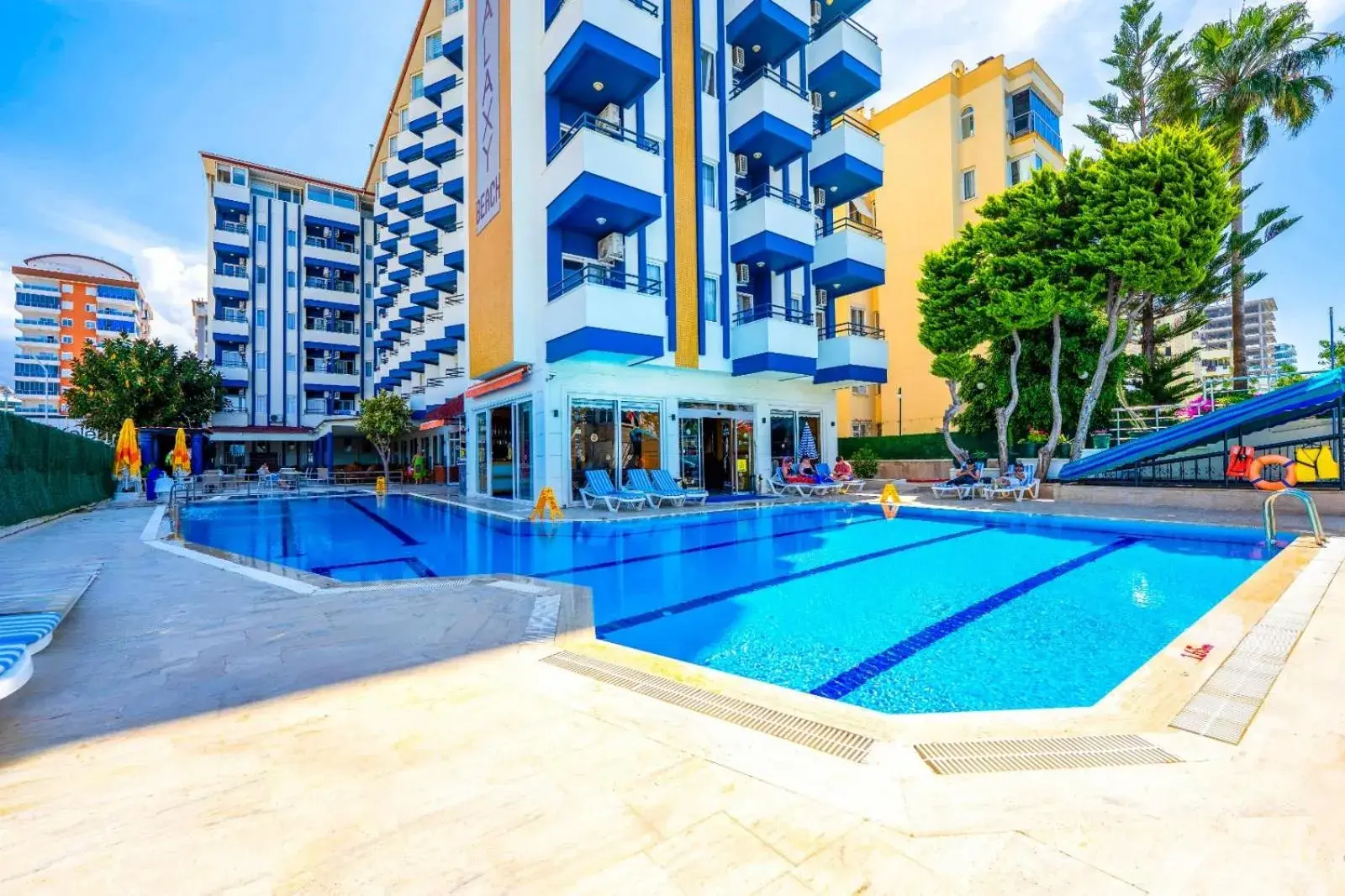 Property building in Galaxy Beach Hotel Alanya Property building in Galaxy Beach Hotel Alanya