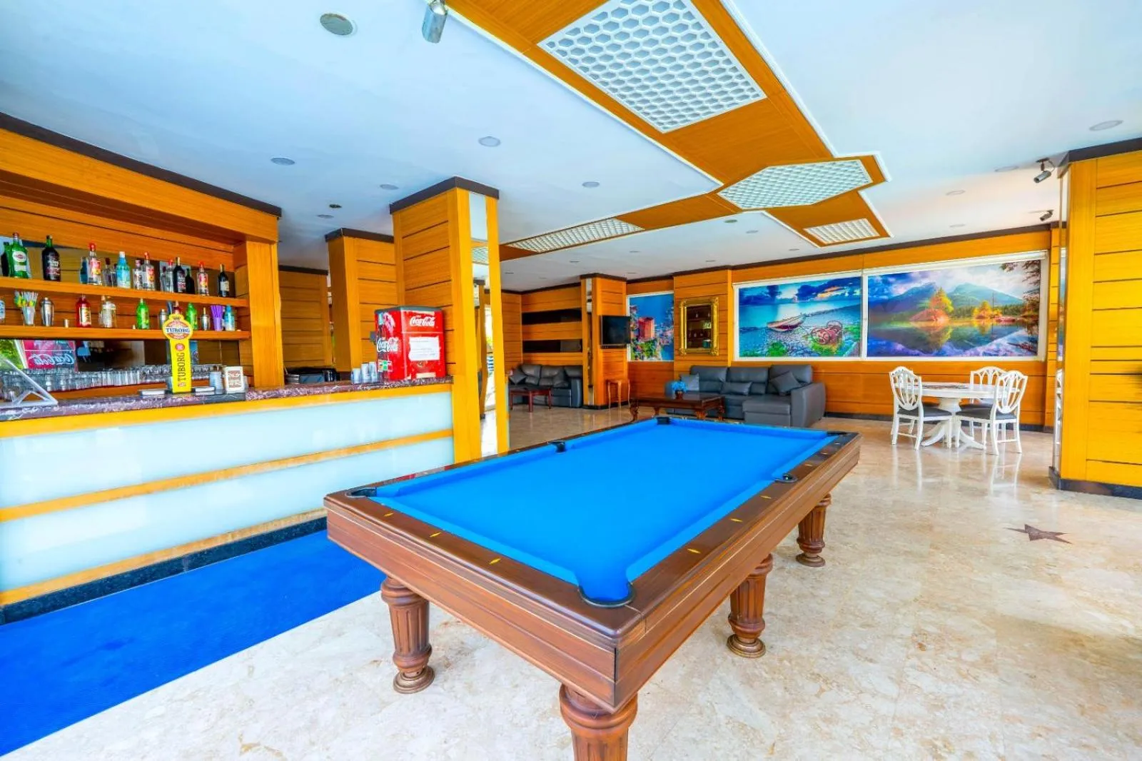 Billiard in Galaxy Beach Hotel Alanya