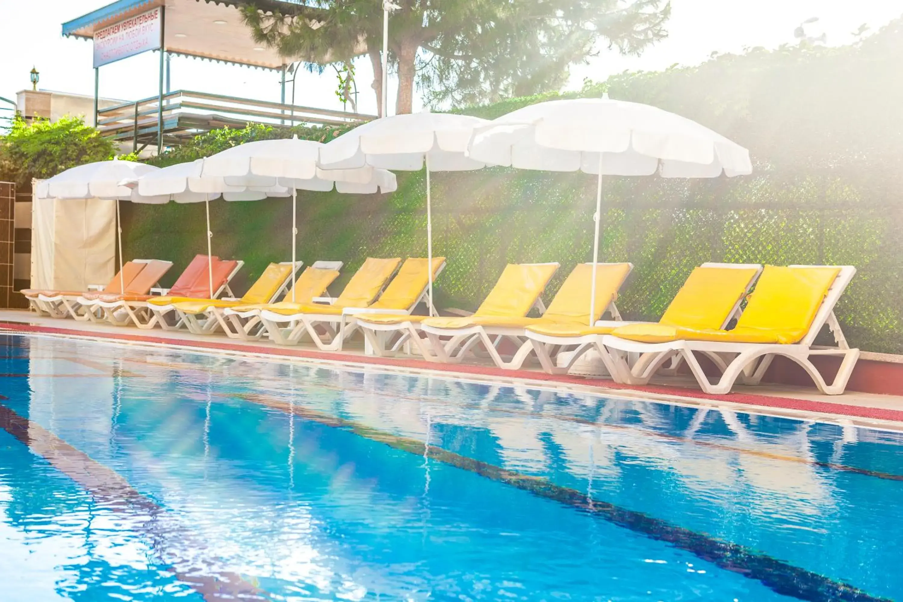 Swimming pool in Galaxy Beach Hotel Alanya Swimming pool in Galaxy Beach Hotel Alanya
