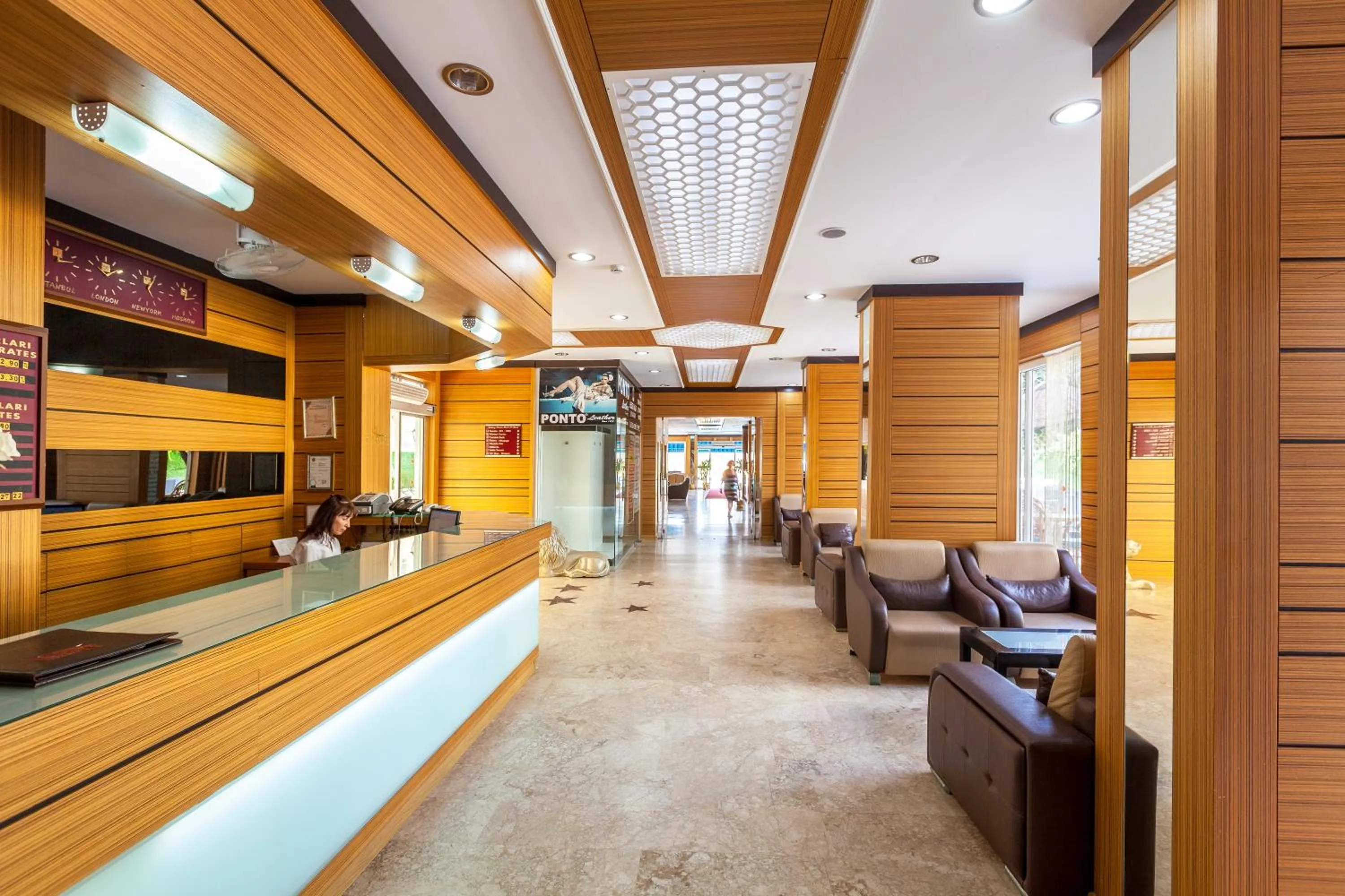 Lobby or reception in Galaxy Beach Hotel Alanya