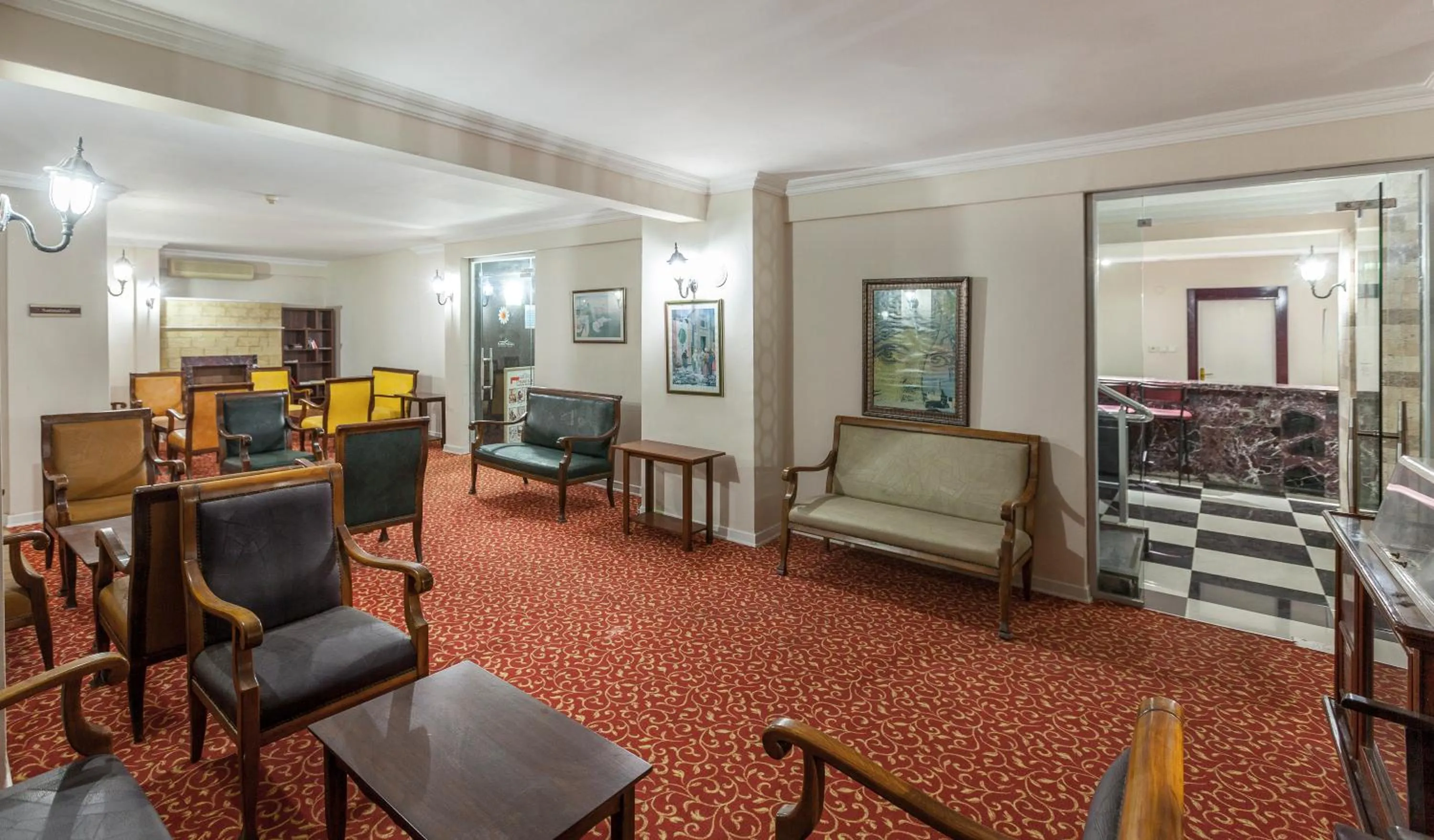 Library in Galaxy Beach Hotel Alanya